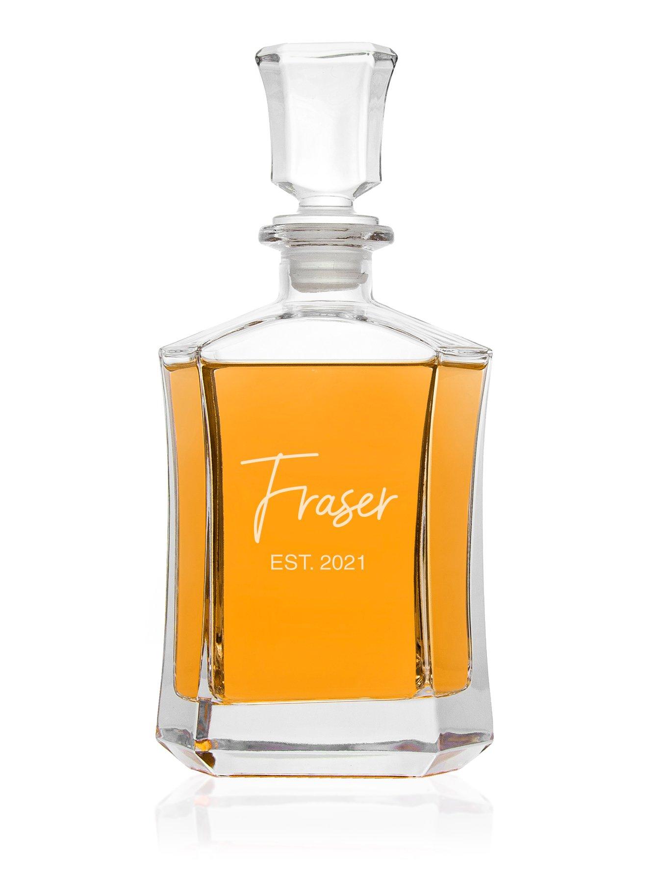 Image 4 of 5 of Treat Republic Personalised Signature 750ml Hexagonal Decanter