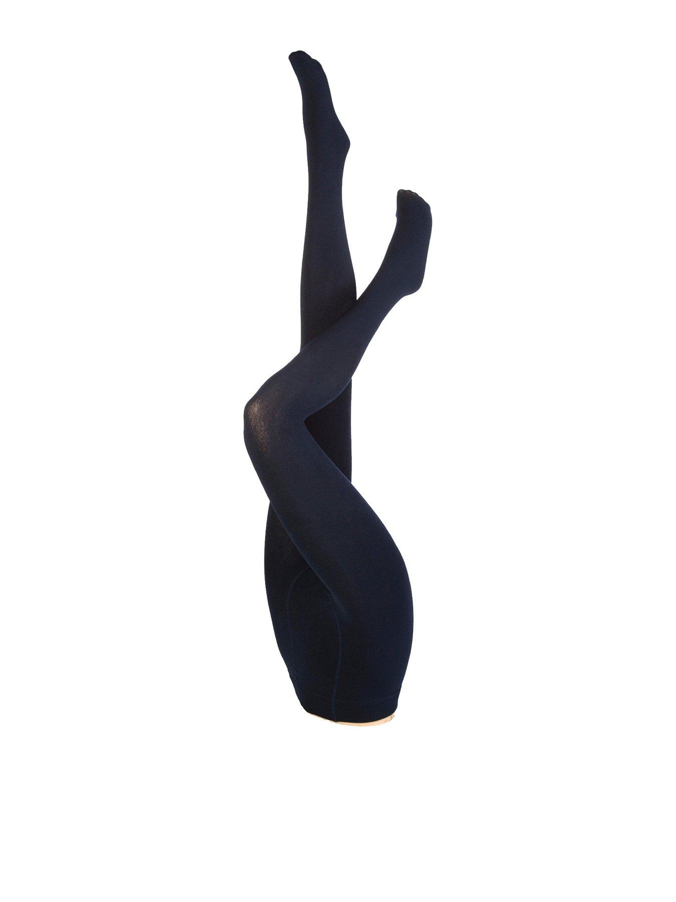 Image 1 of 2 of Heat Holders Heat Holders Kids Pair Of Tights - Navy