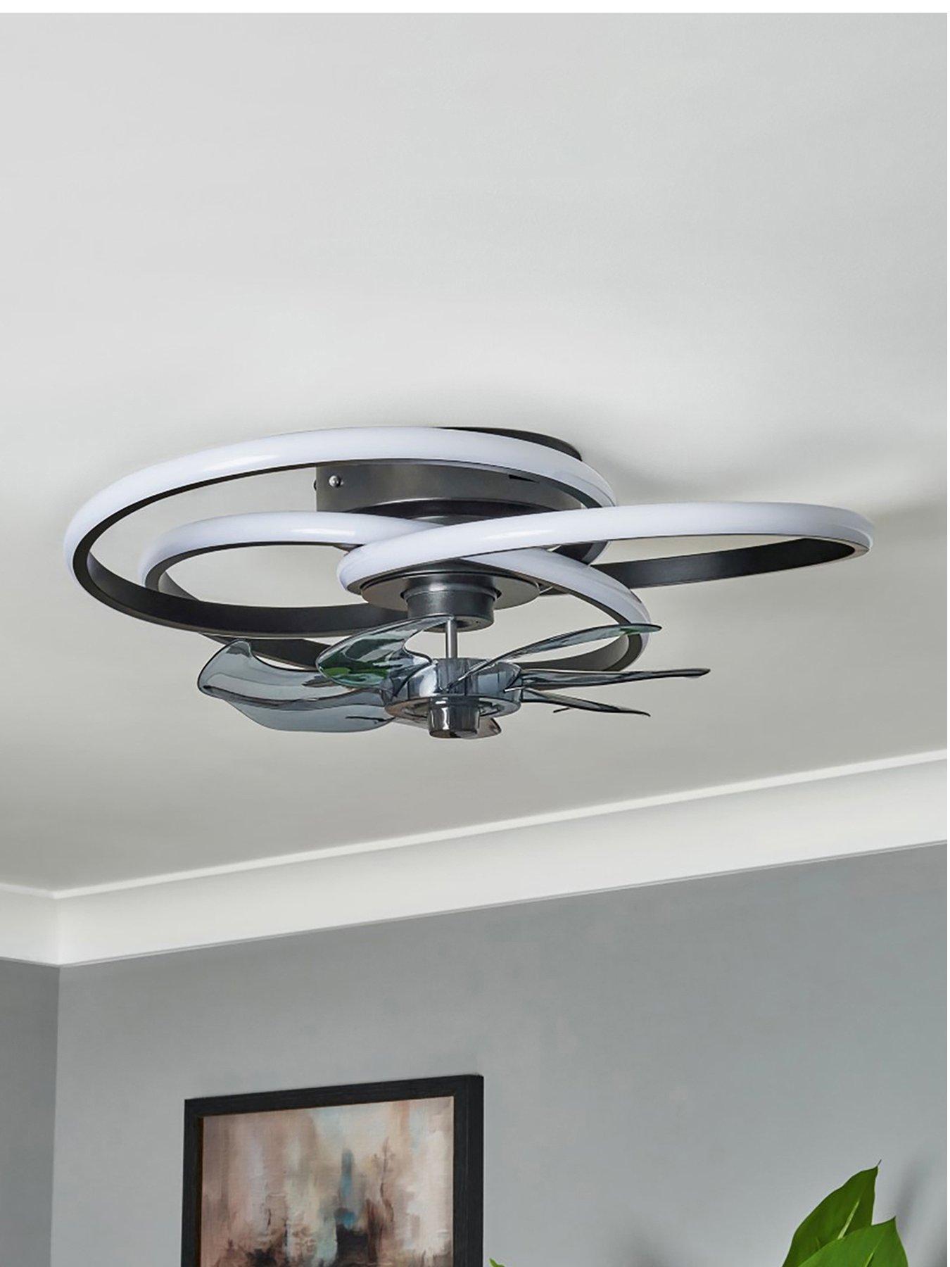 Image 2 of 5 of BHS Trinity Led Dimmable Fan Light