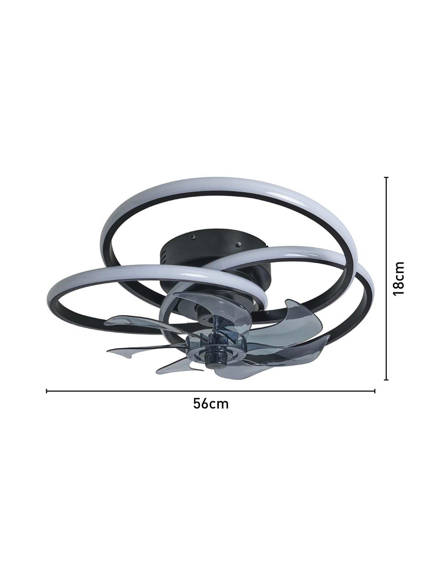 Image 5 of 5 of BHS Trinity Led Dimmable Fan Light