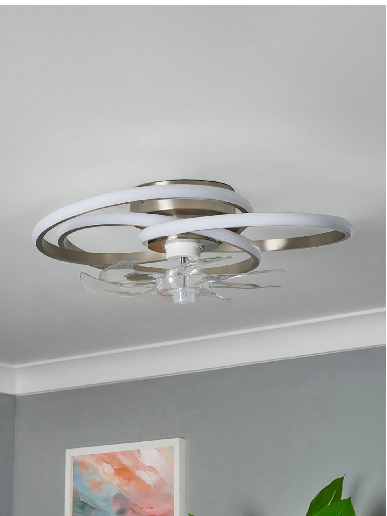 Image 2 of 4 of BHS Trinity Led Dimmable Fan Light