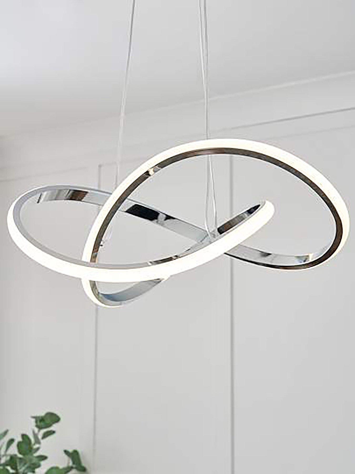 Image 1 of 5 of BHS Eero Pendant Chrome