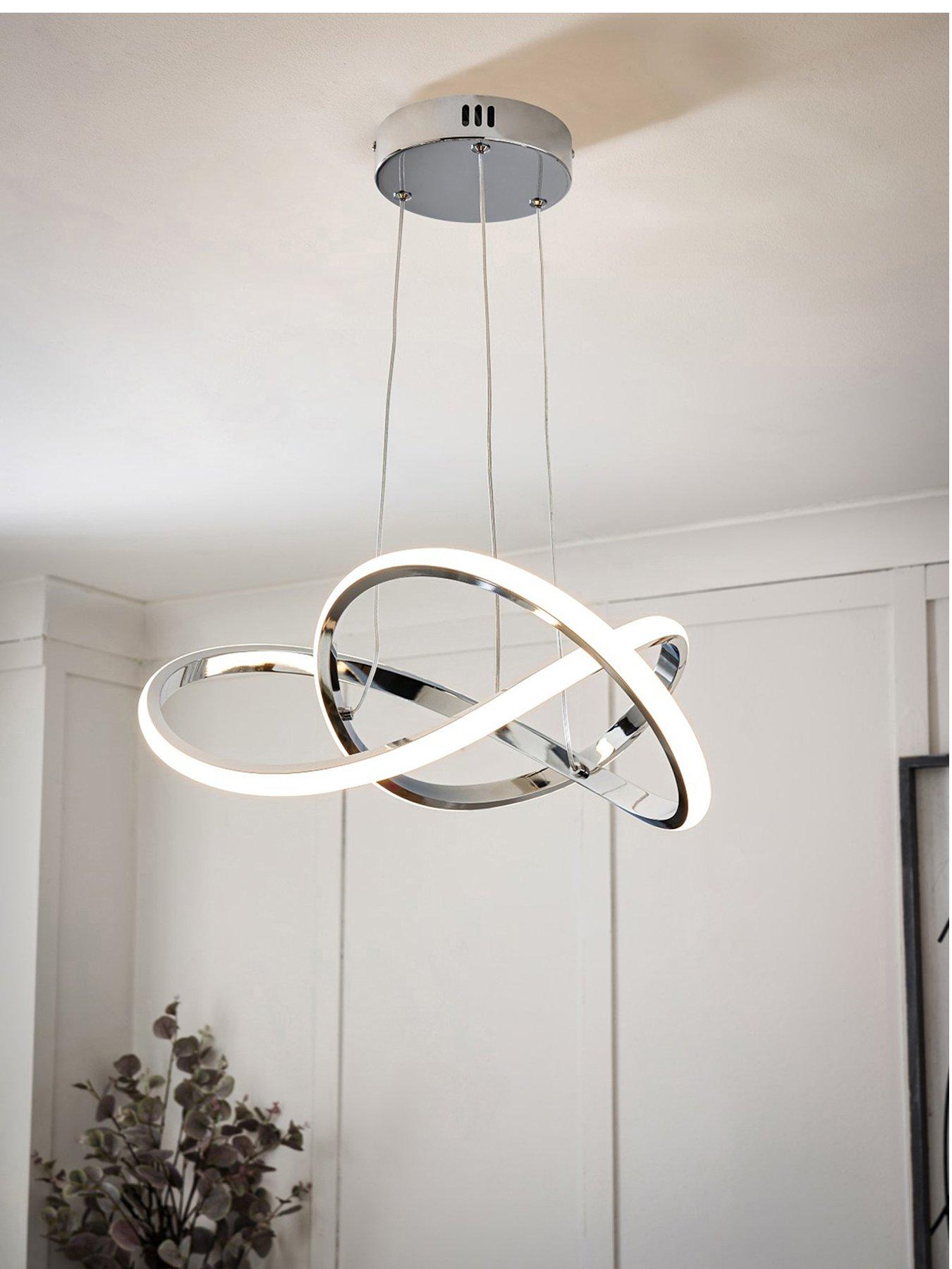Image 2 of 5 of BHS Eero Pendant Chrome