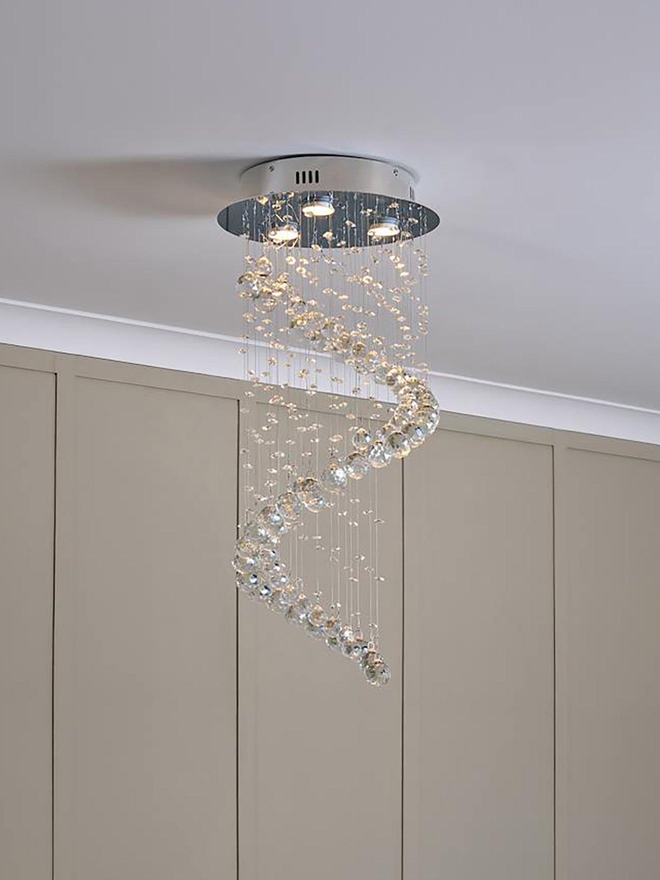 Image 1 of 5 of BHS Abyss  Flush Ceiling Light