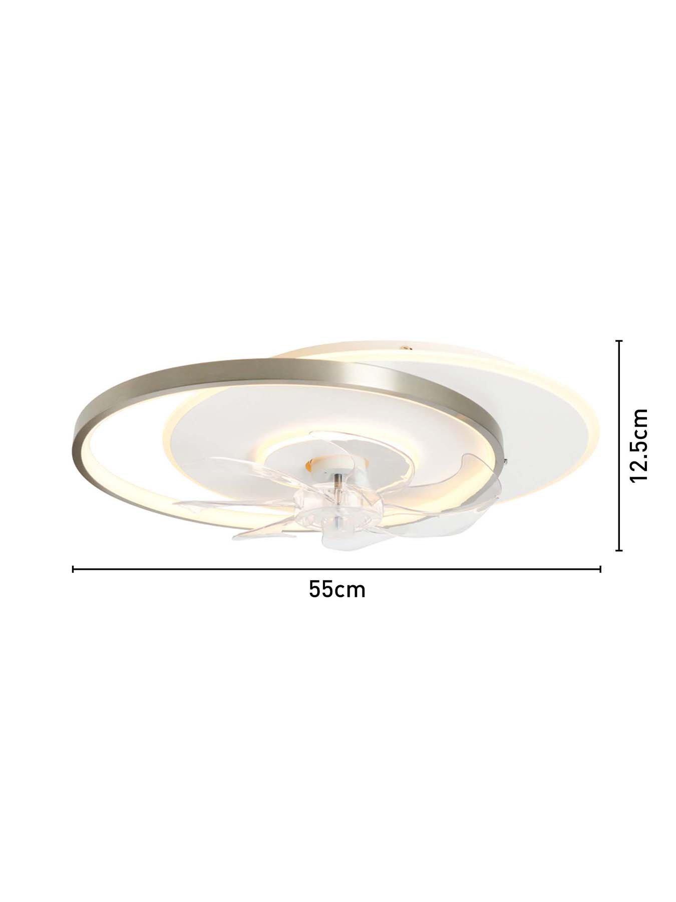 Image 4 of 4 of BHS Ingram Led Dimmable Fan Light