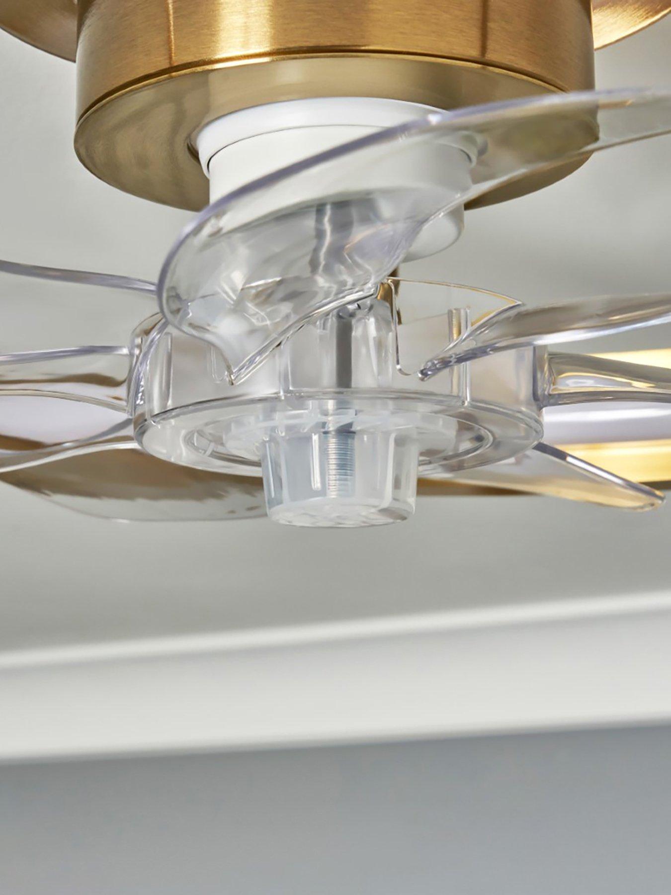 Image 3 of 5 of BHS Lyona Led Dimmable Fan