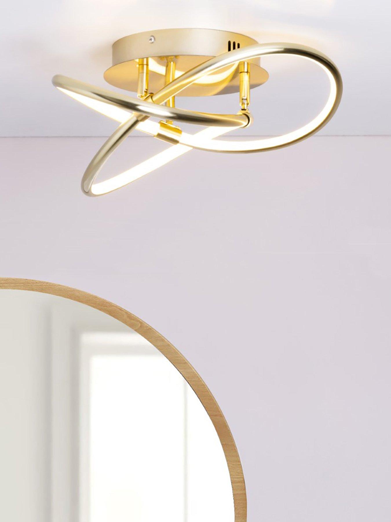 Image 1 of 4 of BHS Eero Knotted Shape Led Flush