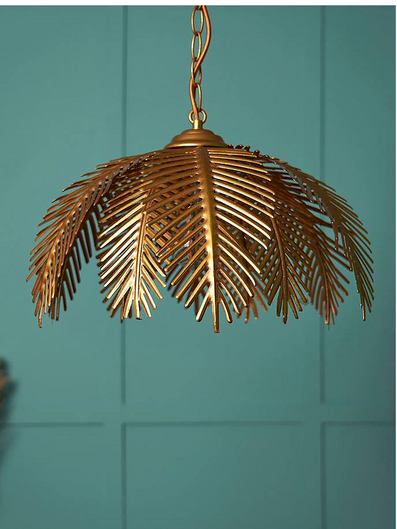 Image 2 of 5 of BHS Brookby Palm Pendant