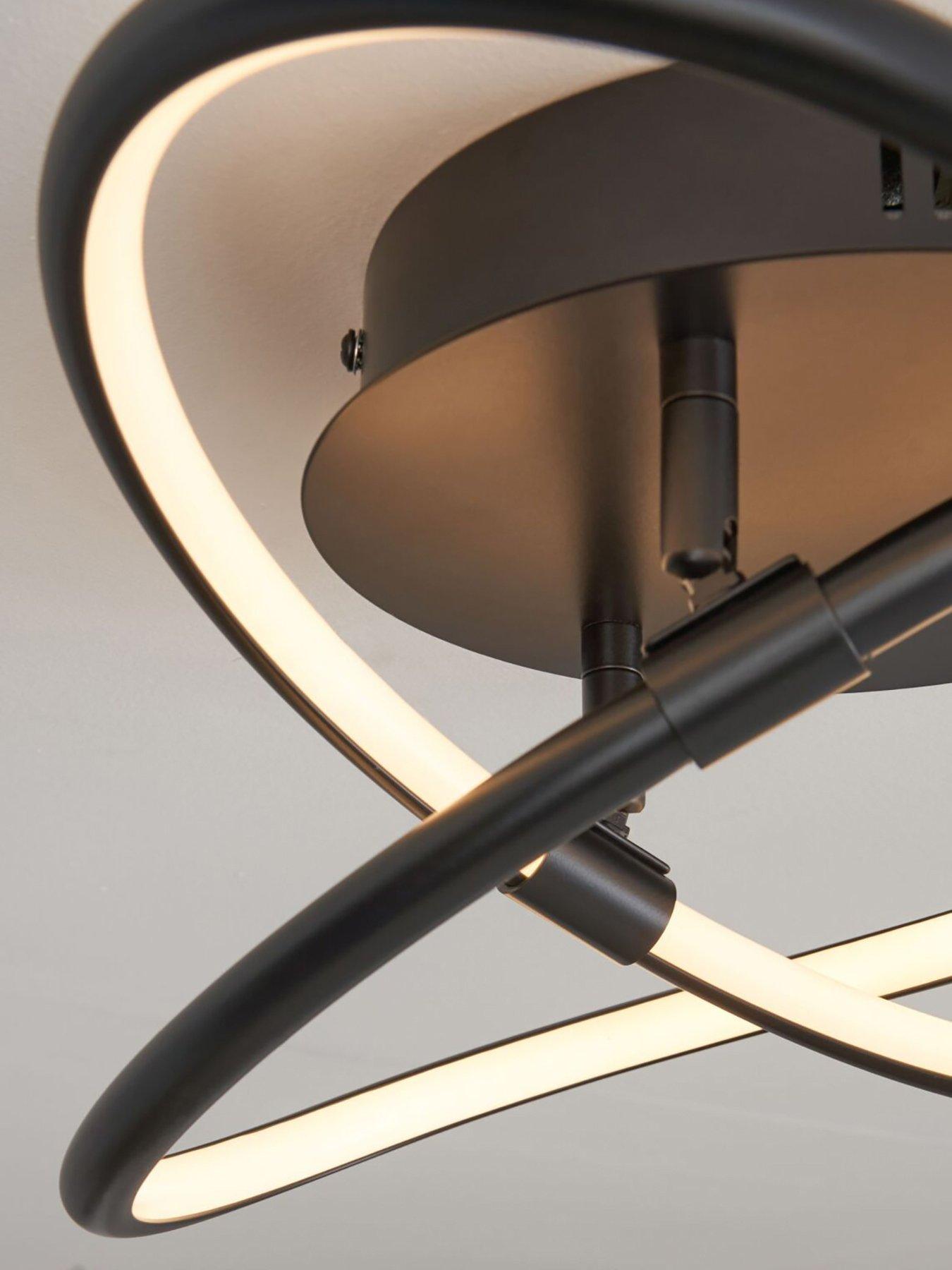Image 3 of 6 of BHS Eero Knotted Shape Led Flush