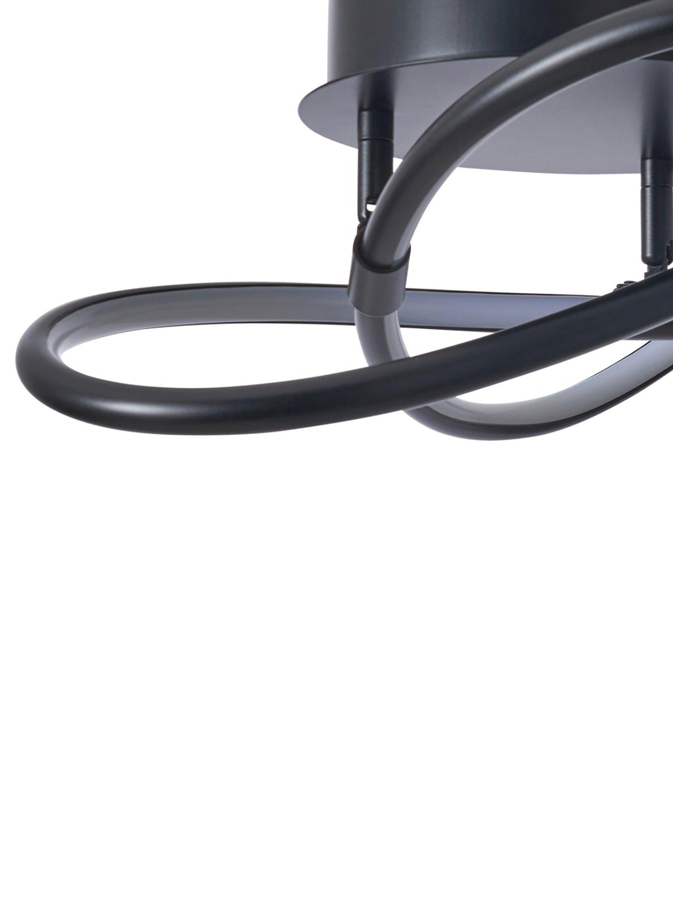 Image 5 of 6 of BHS Eero Knotted Shape Led Flush