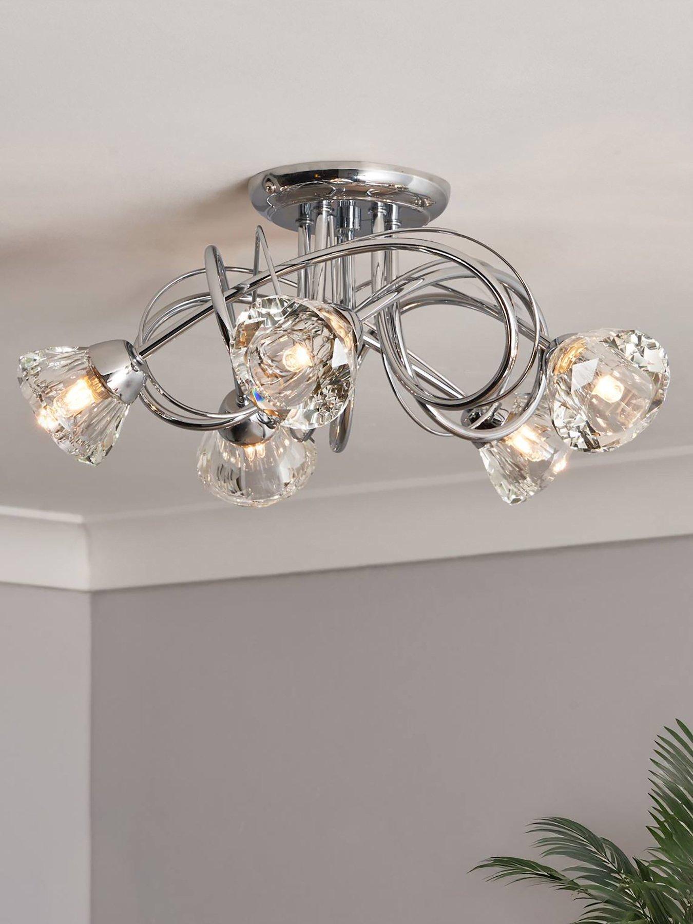 Image 1 of 5 of BHS Marianne 5 Light Ceiling