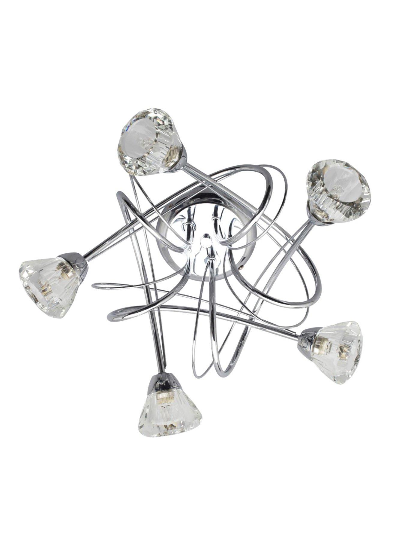 Image 4 of 5 of BHS Marianne 5 Light Ceiling