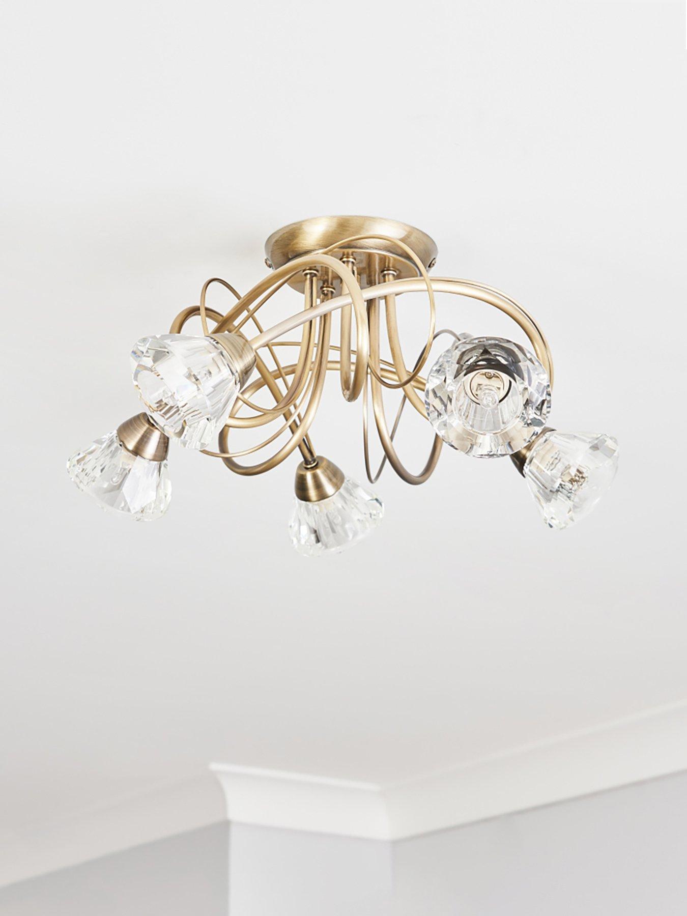 Image 1 of 5 of BHS Marianne 5 Light Ceiling