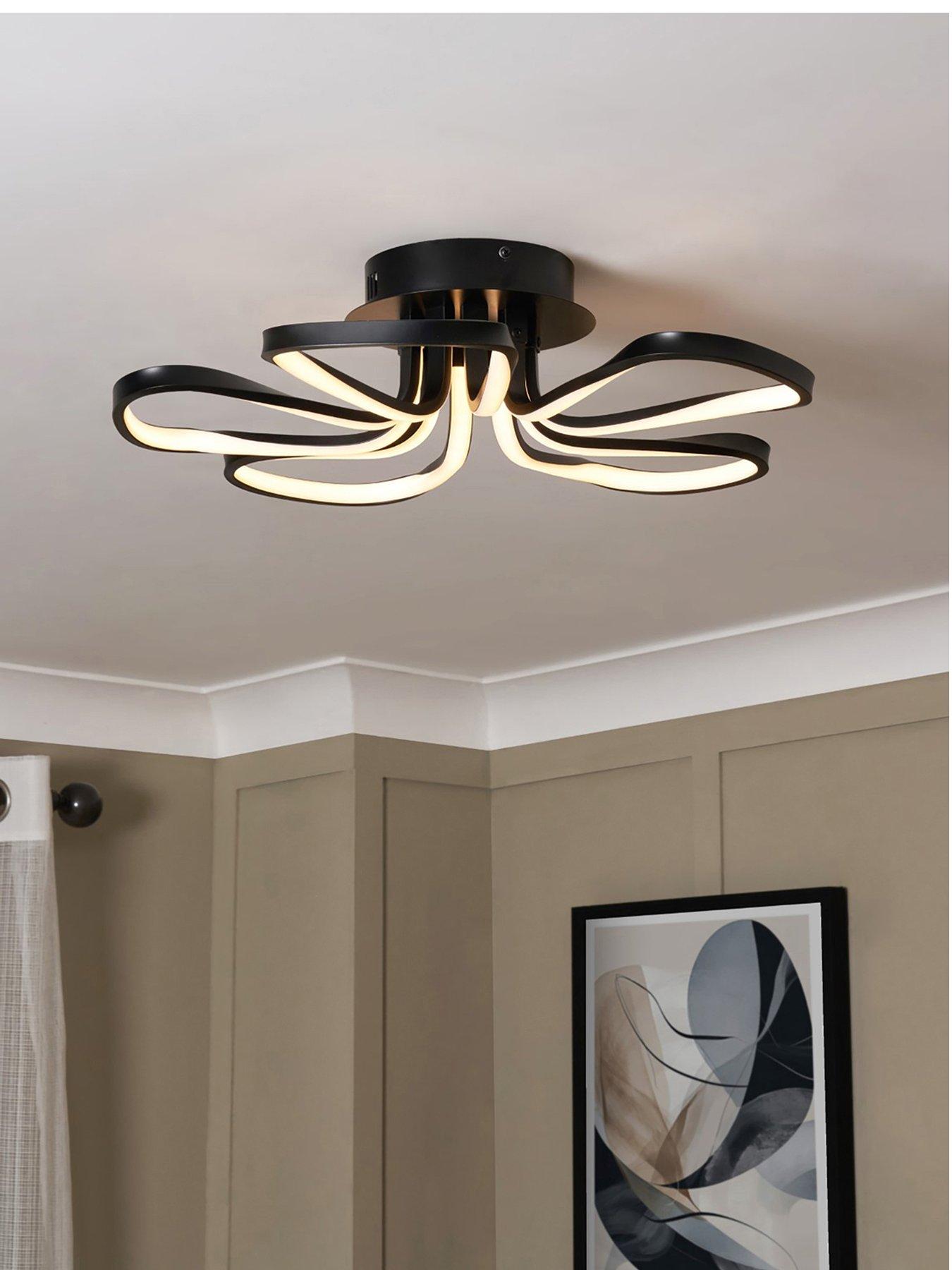 Image 2 of 6 of BHS Alvar 2 Light Wall Black