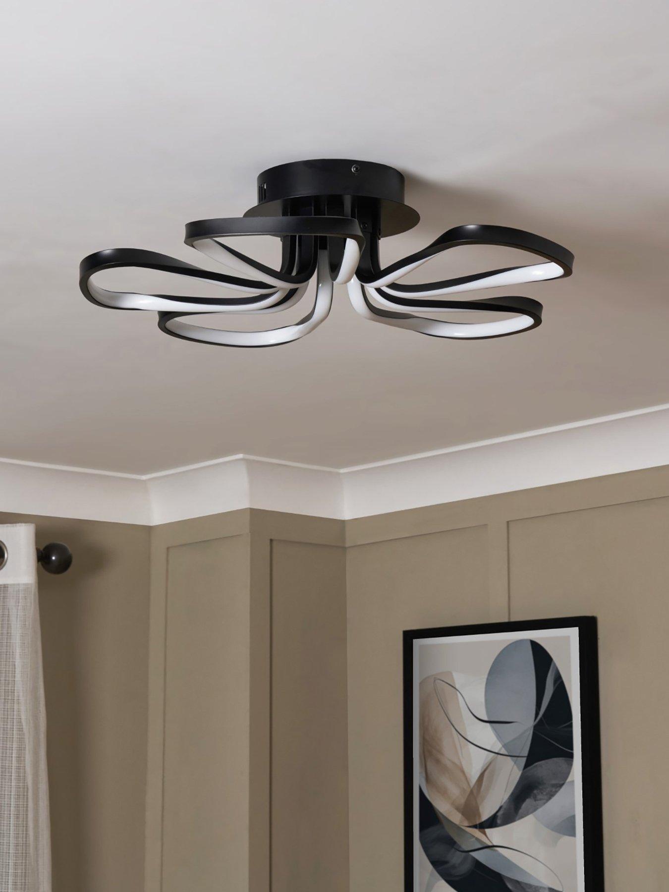 Image 3 of 6 of BHS Alvar 2 Light Wall Black