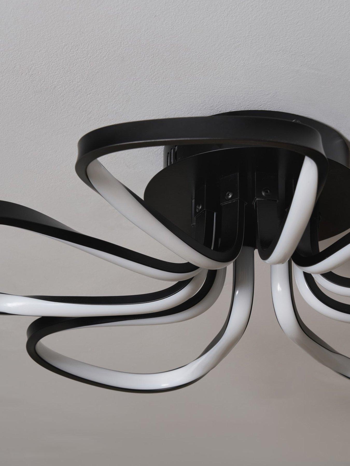 Image 4 of 6 of BHS Alvar 2 Light Wall Black