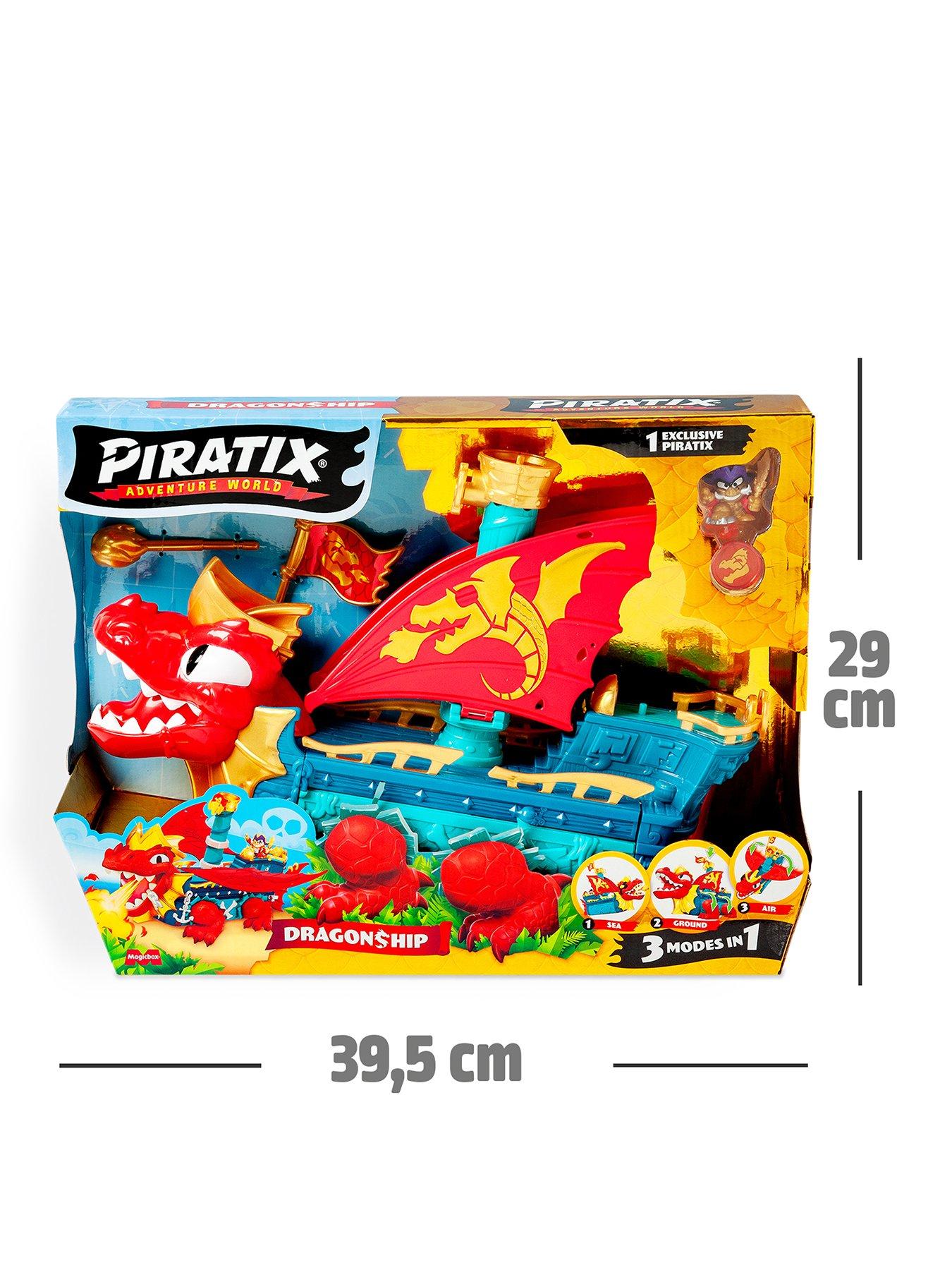 Image 1 of 5 of Piratix 3-Mode Transforming Piratix Dragon Ship Playset