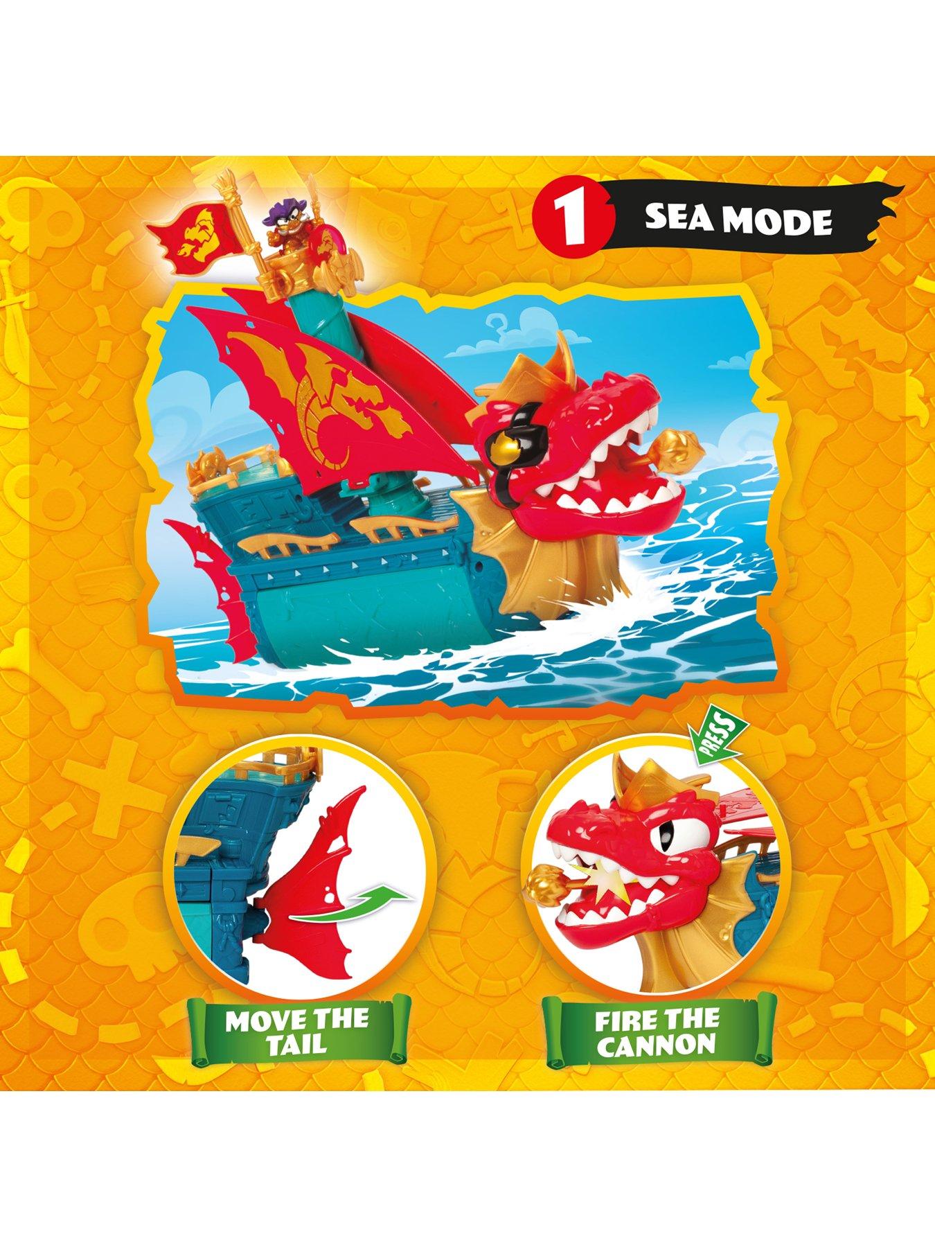 Image 3 of 5 of Piratix 3-Mode Transforming Piratix Dragon Ship Playset