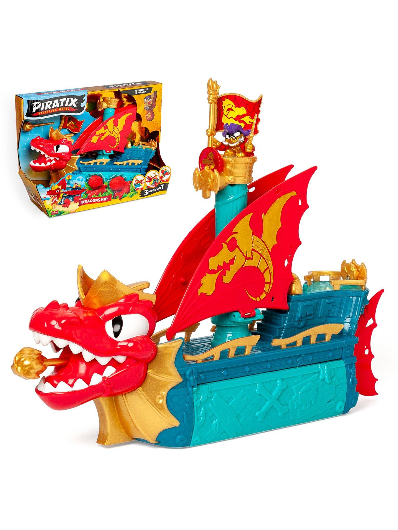 Image 5 of 5 of Piratix 3-Mode Transforming Piratix Dragon Ship Playset