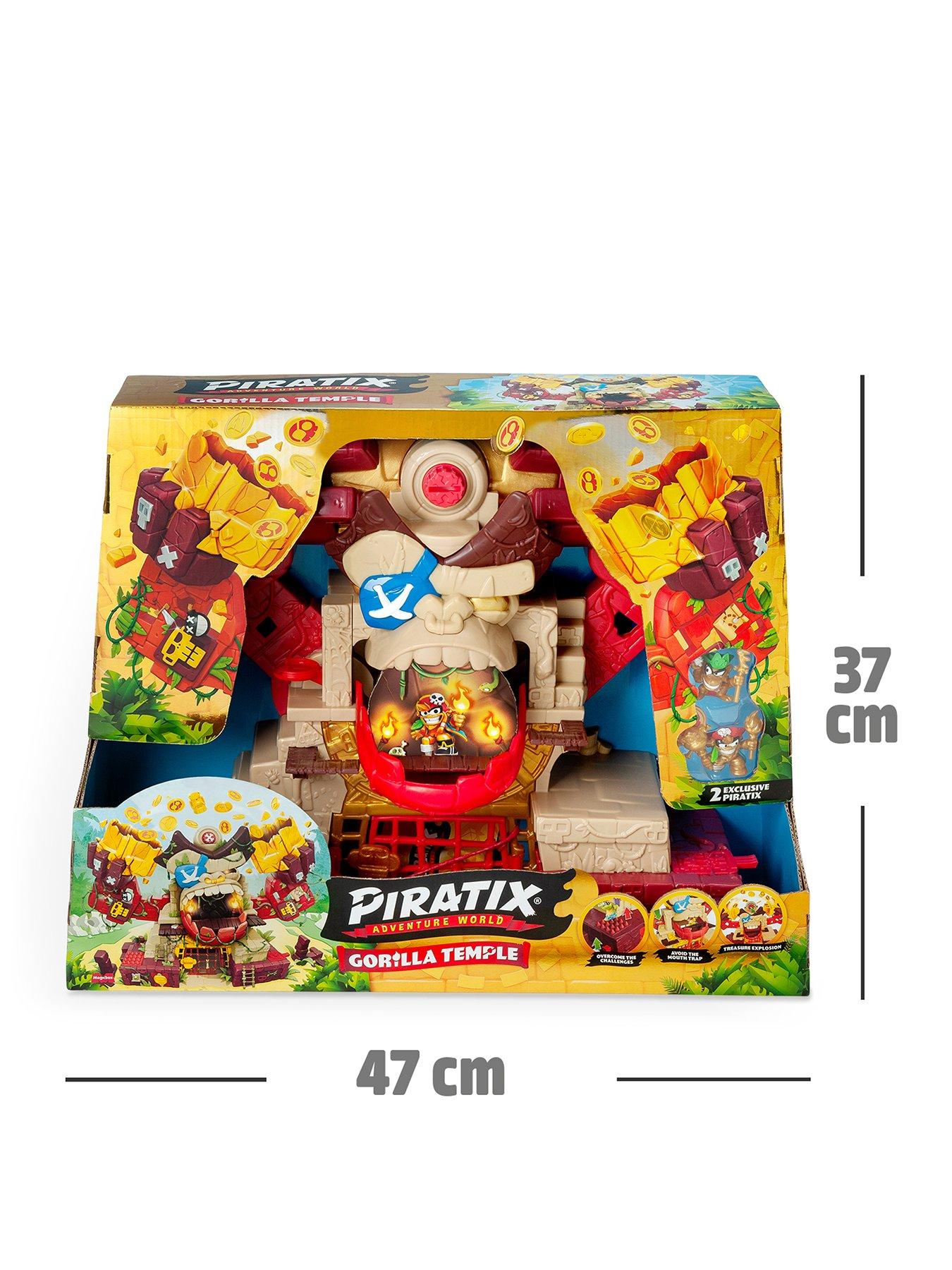 Piratix Piratix Trap-Filled Gorilla Temple Playset