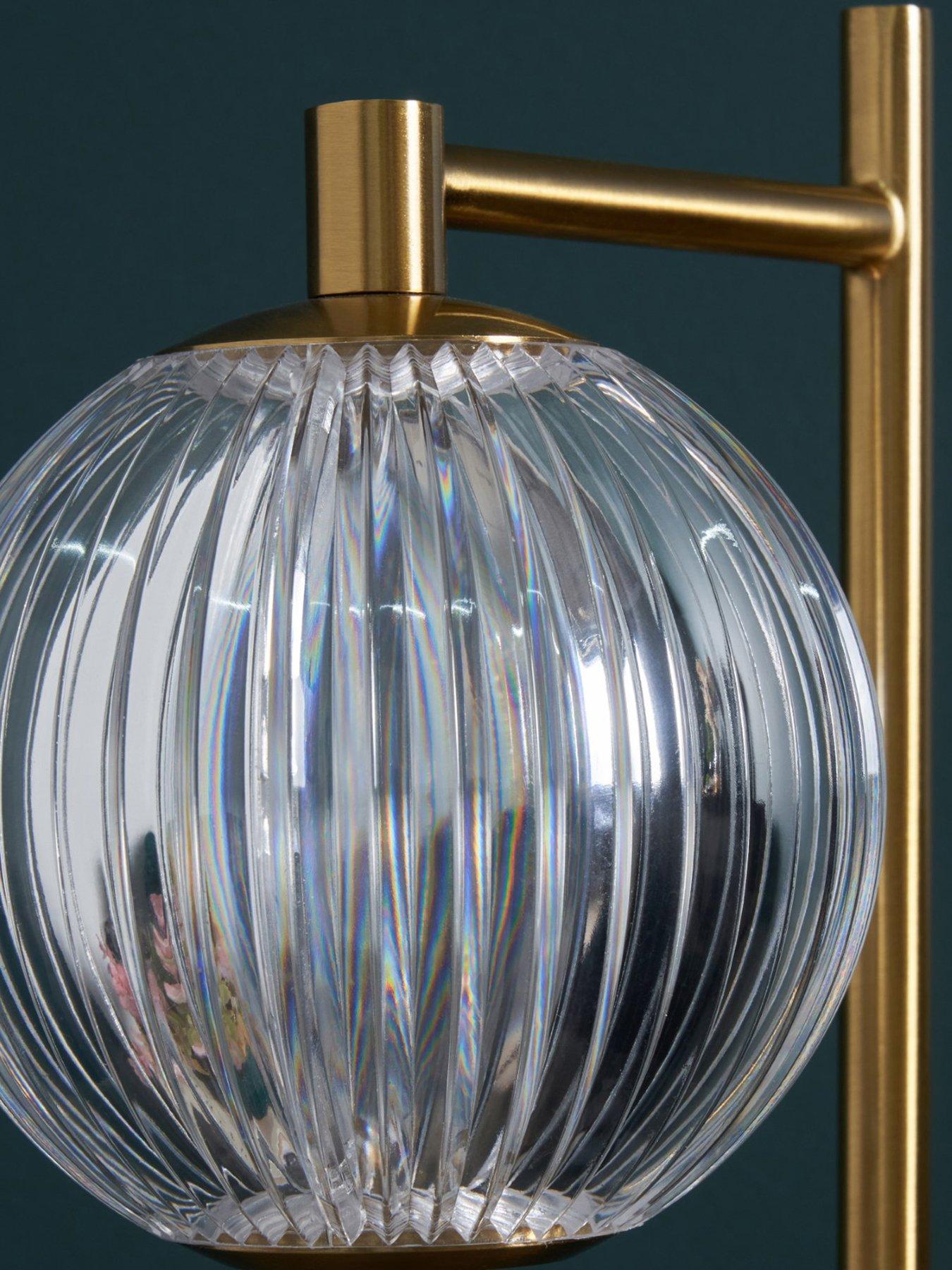 Image 3 of 5 of BHS Rimi Acrylic Ball Table Lamp