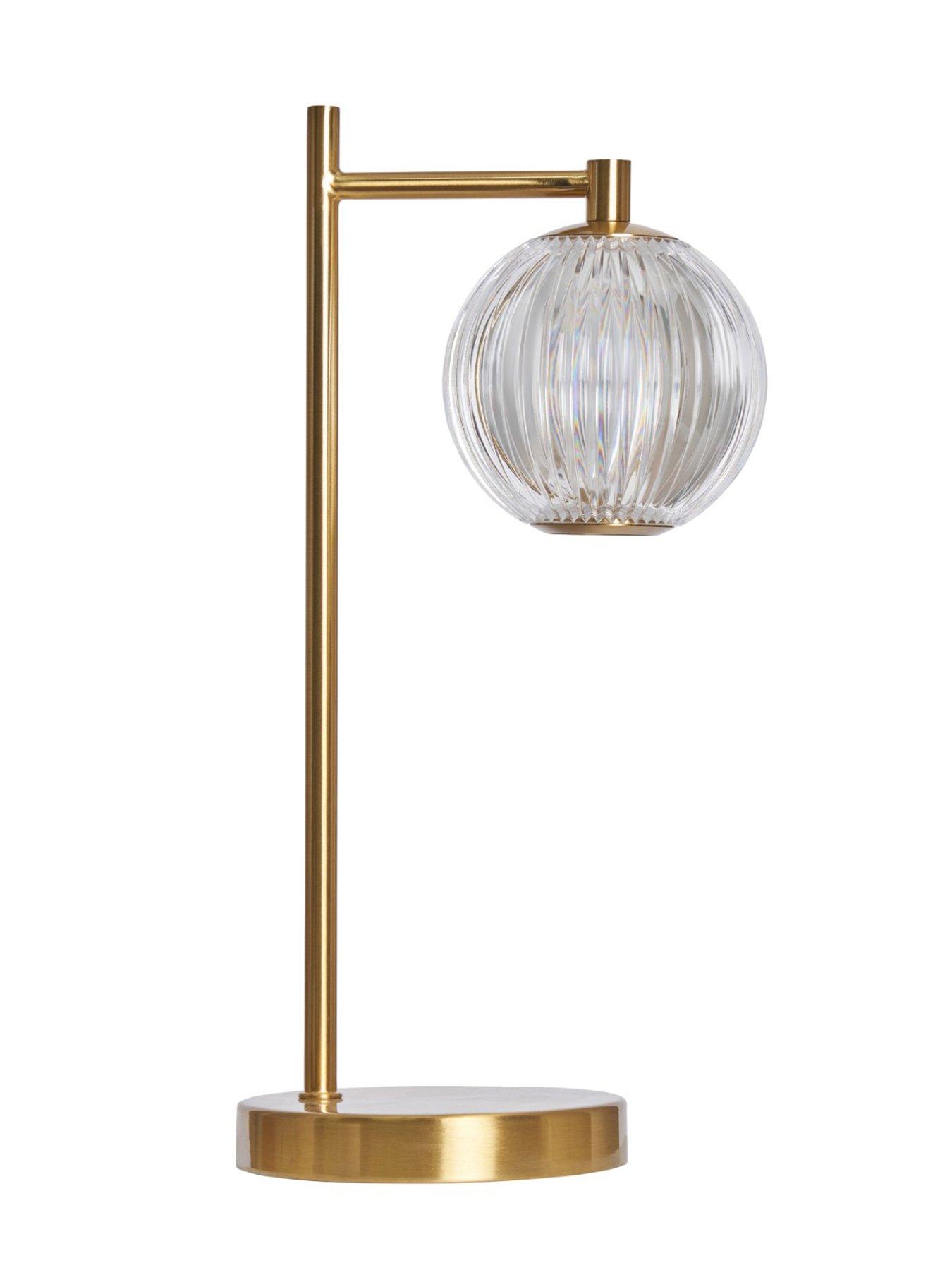 Image 4 of 5 of BHS Rimi Acrylic Ball Table Lamp