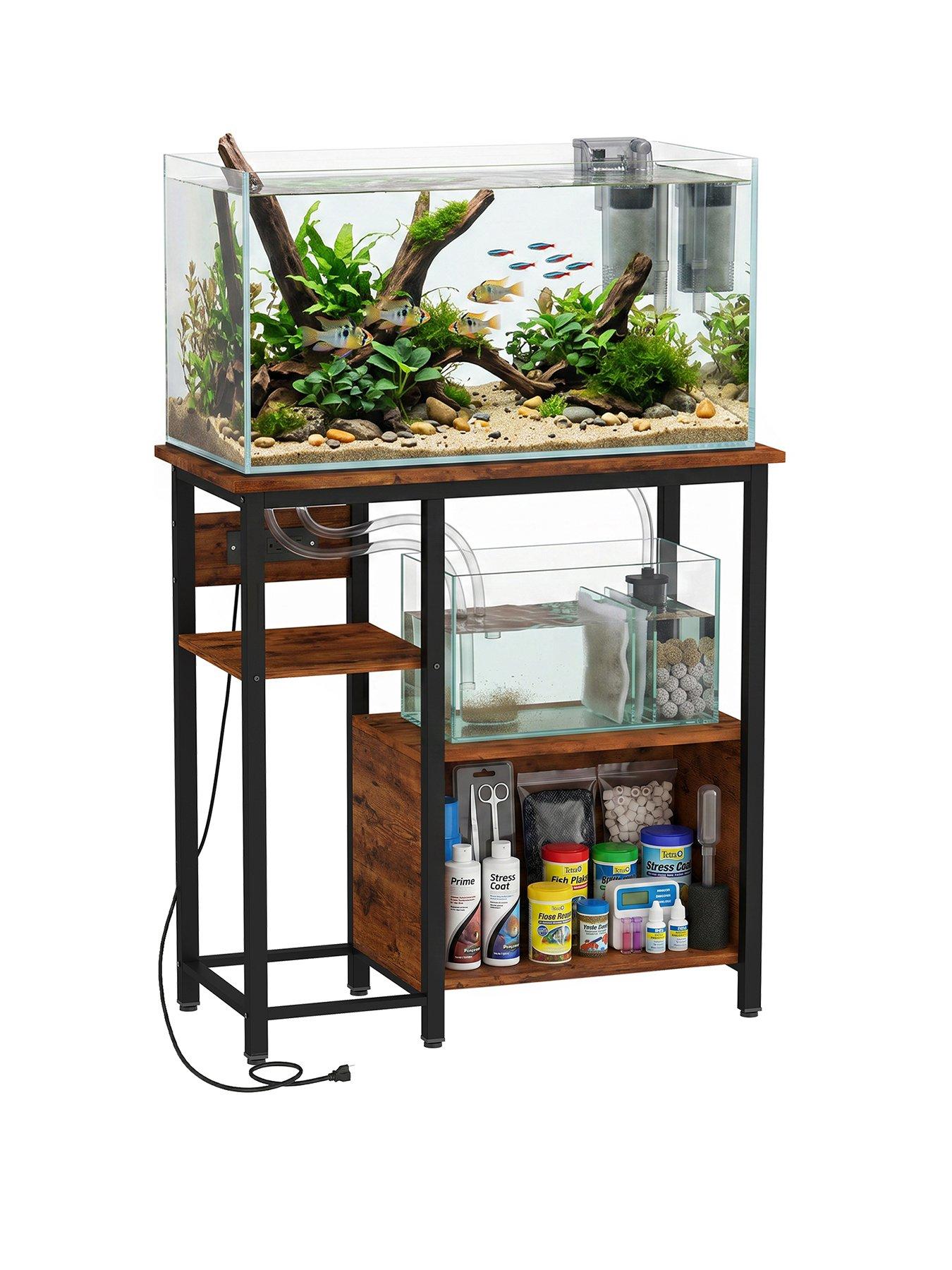 PawHut Fish Tank Stand with Power Outlets 20-29 Gallon | Very