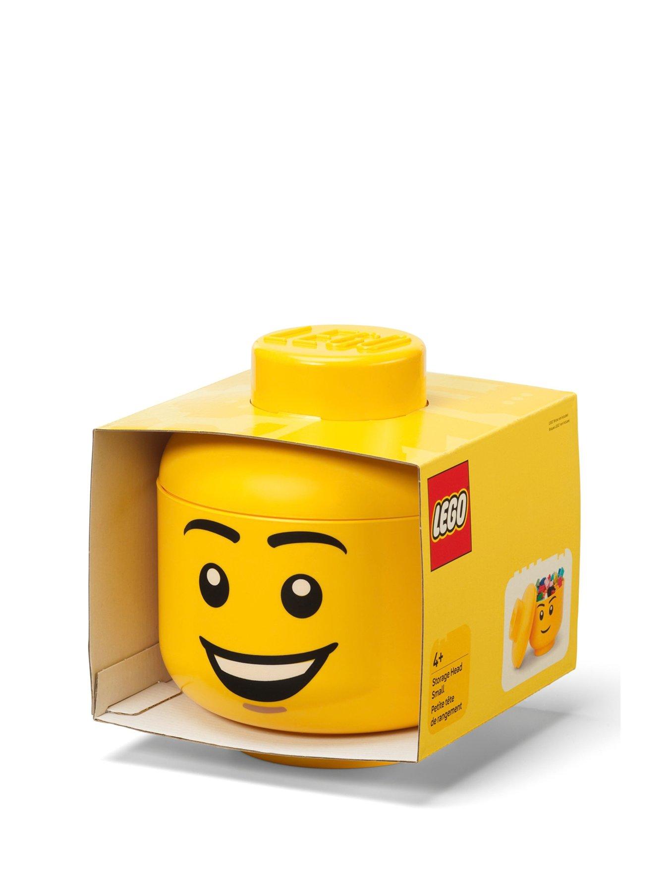 Lego Unisex Kids Bright Yellow Happy Boy Head Small Storage - Image 2