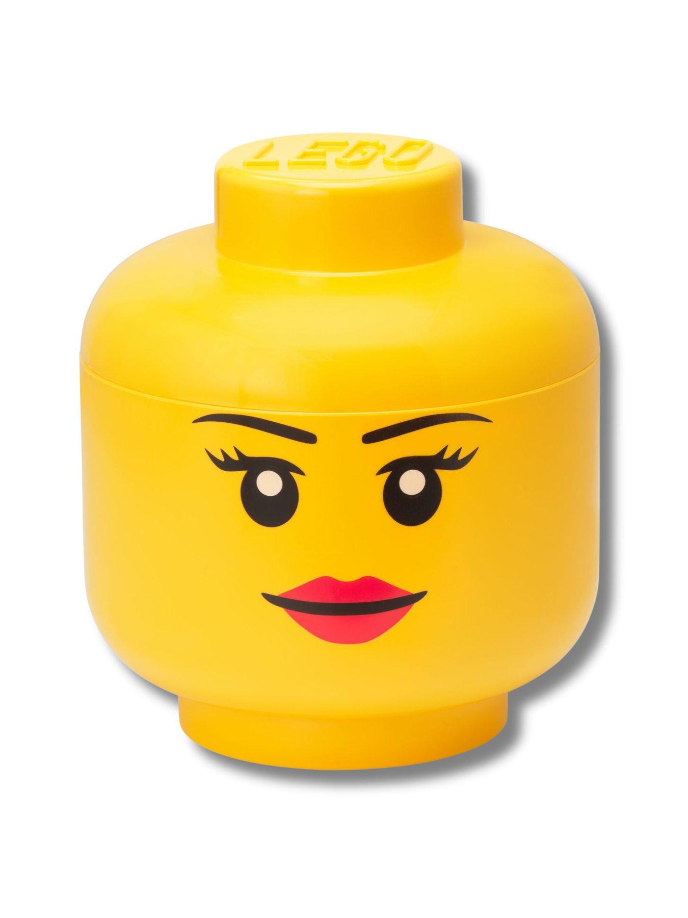 Image 4 of 4 of LEGO Lego Storage Head (large) - Girl