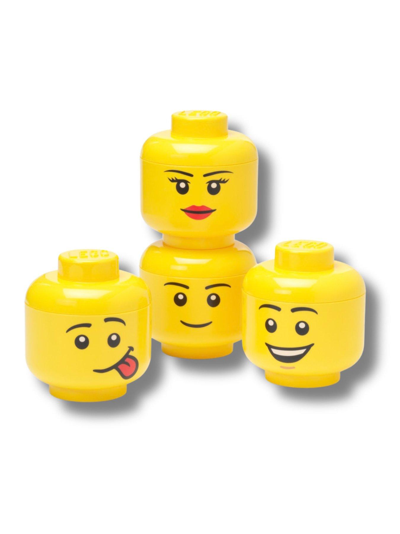 Image 2 of 2 of LEGO Lego Storage Head Mini Set Of 4 Pcs