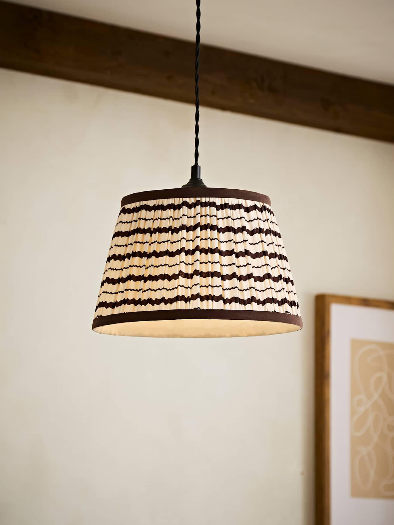 Image 1 of 6 of ValueLights Whickham Pleated Shade