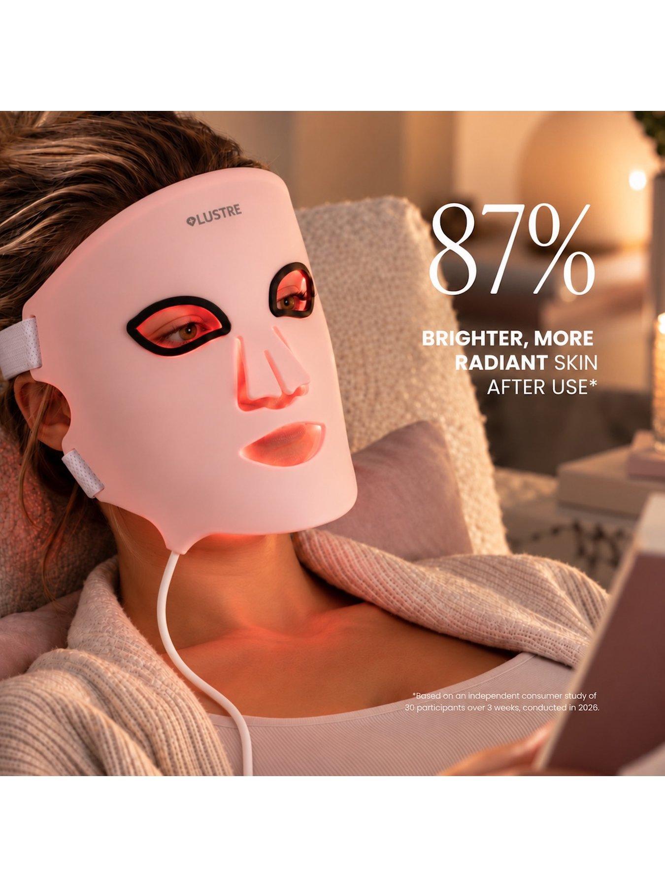 Image 3 of 7 of Lustre Revive LED Face Mask - Bloom Pink