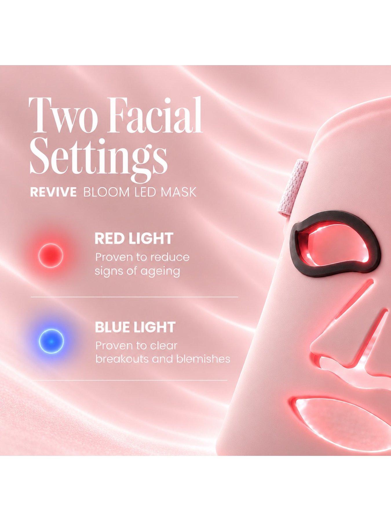 Image 4 of 7 of Lustre Revive LED Face Mask - Bloom Pink