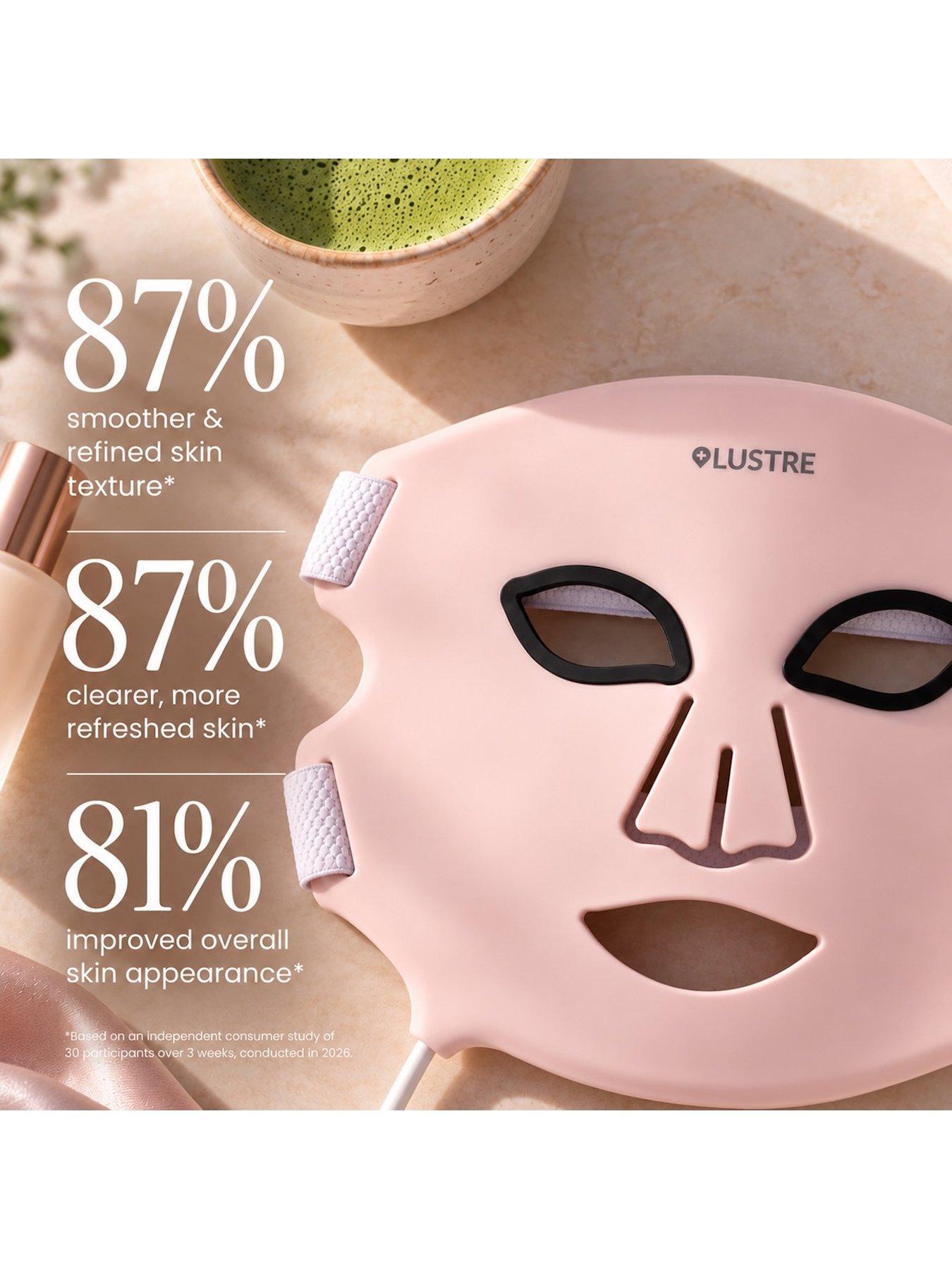 Image 6 of 7 of Lustre Revive LED Face Mask - Bloom Pink