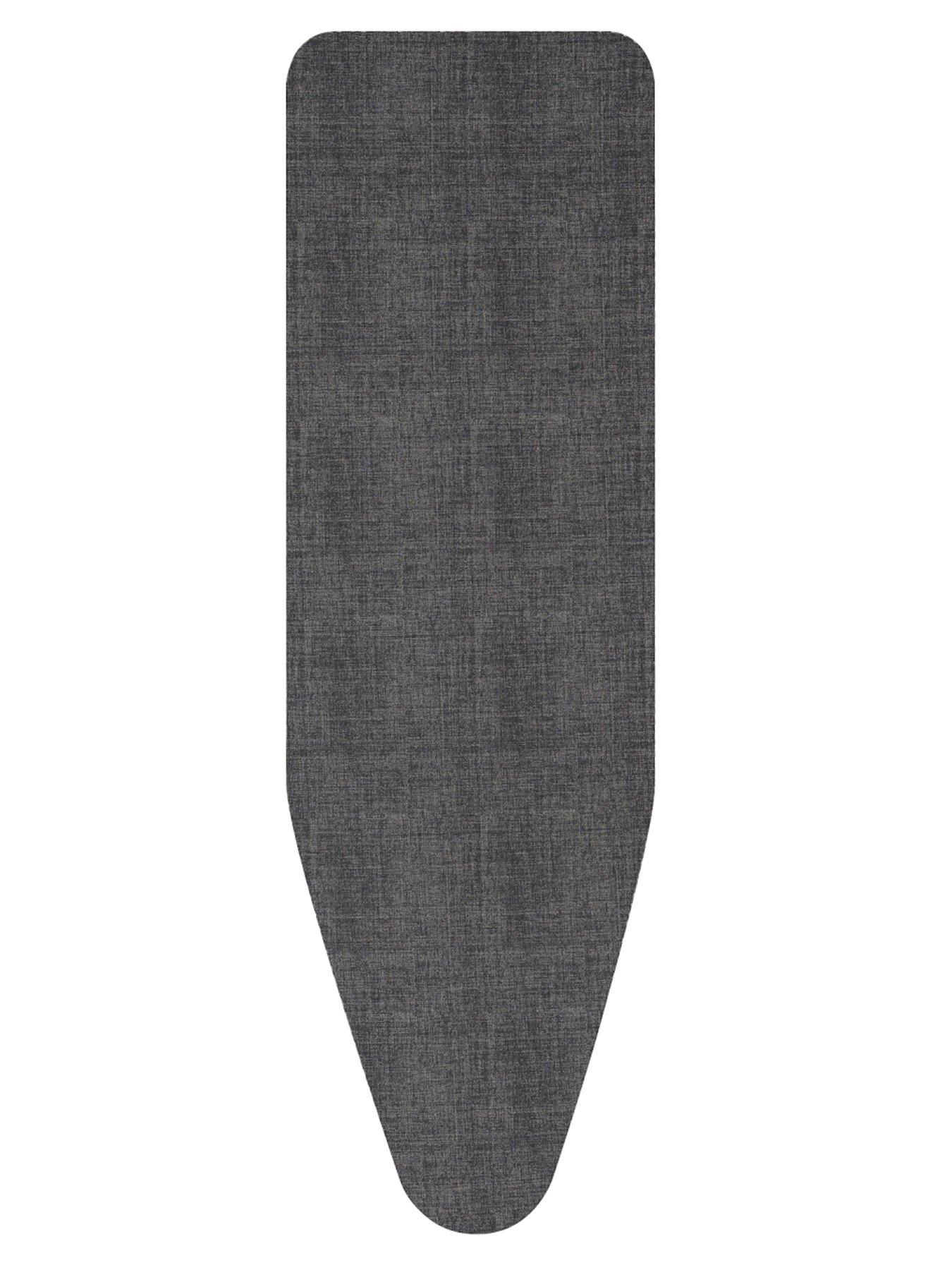 Brabantia Comfort (B) Ironing Board Cover | Denim-Blk | Complete Set | 100% Cotton Ironing Board Cover (Size B), Complete Set of Cover & Underlay, Perfect Match Replacement All-In-One Set - Image 2