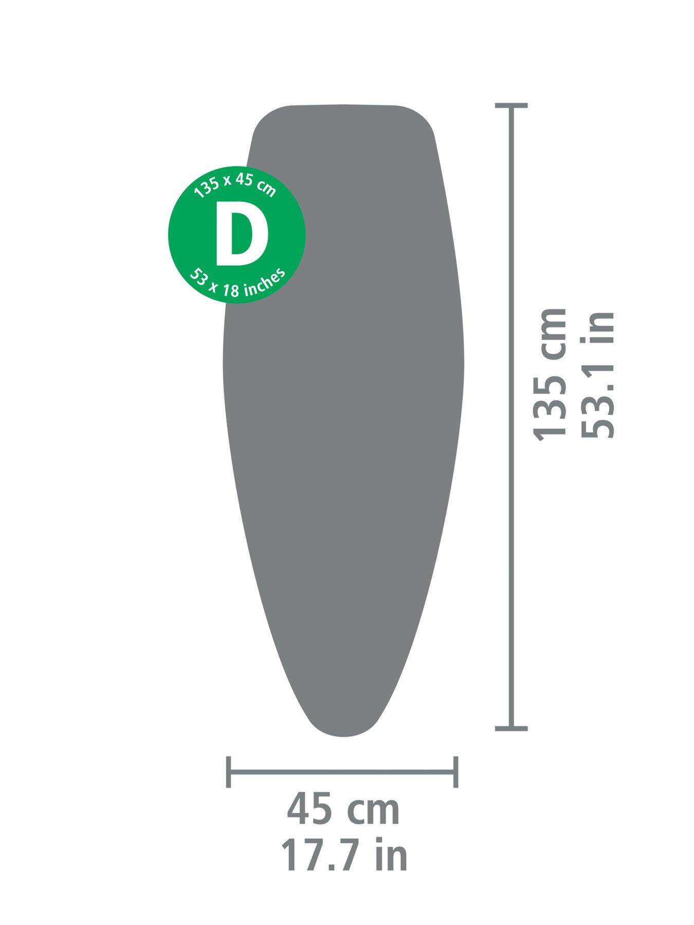 Image 3 of 3 of Brabantia Ironing Board Cover D, 135x45 Cm - Titan Oval