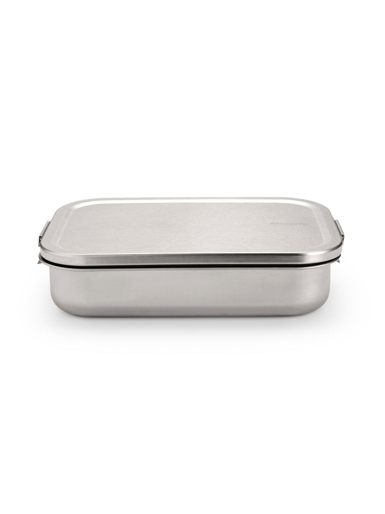 Image 4 of 7 of Brabantia Make & Take Lunch Box, Large, Stainless Steel