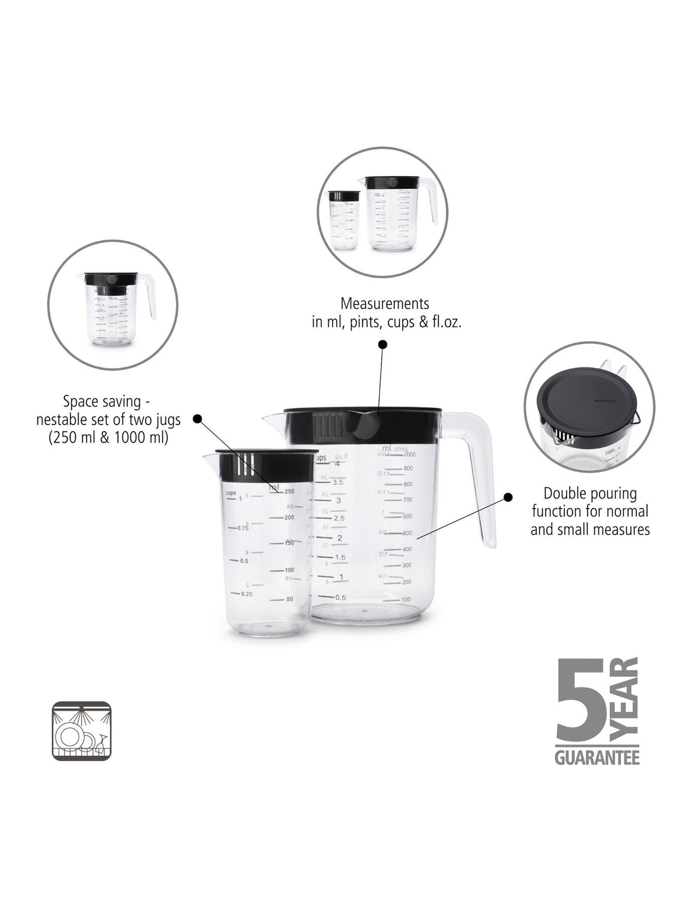 Image 3 of 7 of Brabantia Tasty+ Measuring Jug Set Of 2