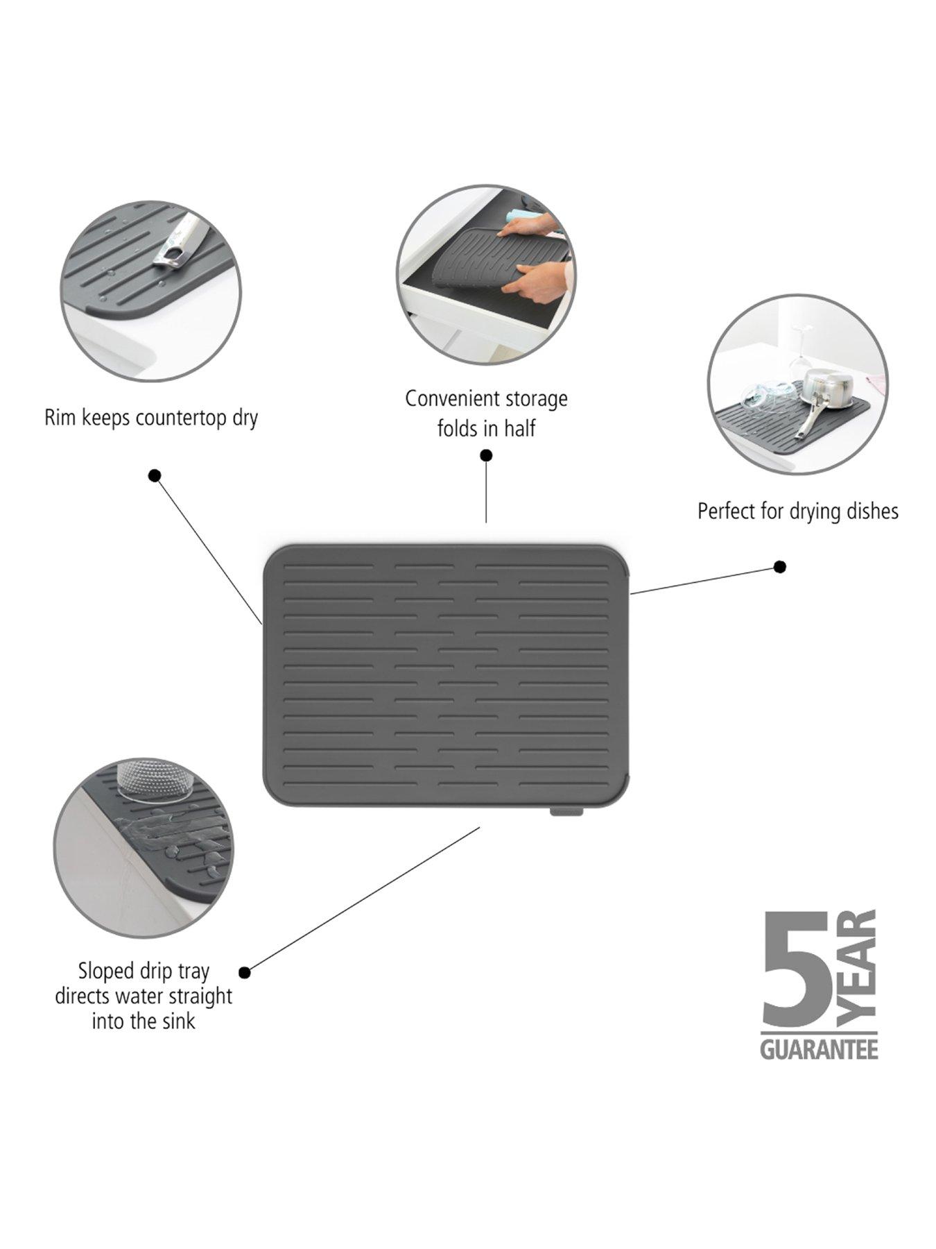 Image 3 of 7 of Brabantia Sinkside Silicone Dish Drying Mat