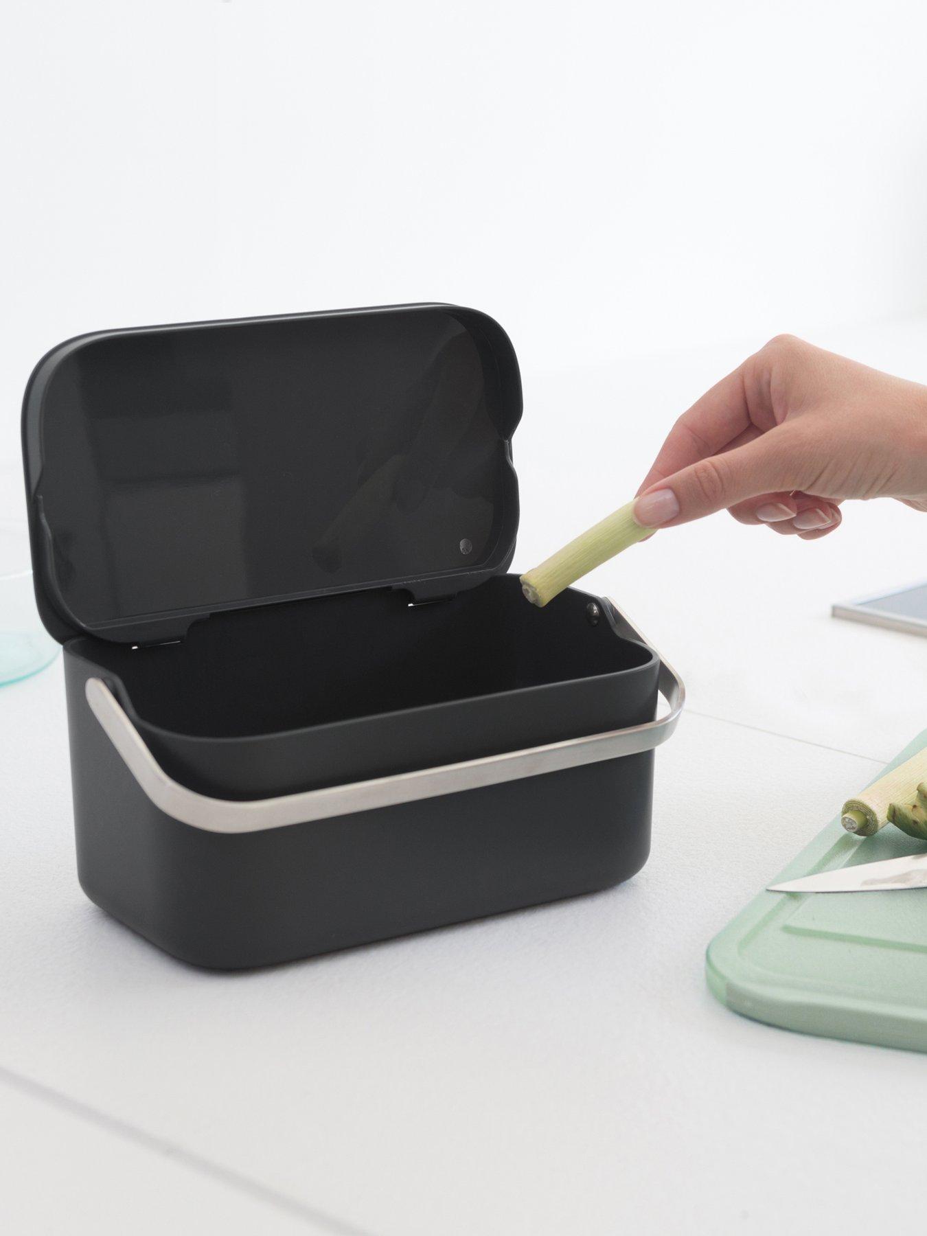 Brabantia Sinkside Food Waste Caddy, 1.8L - Image 5