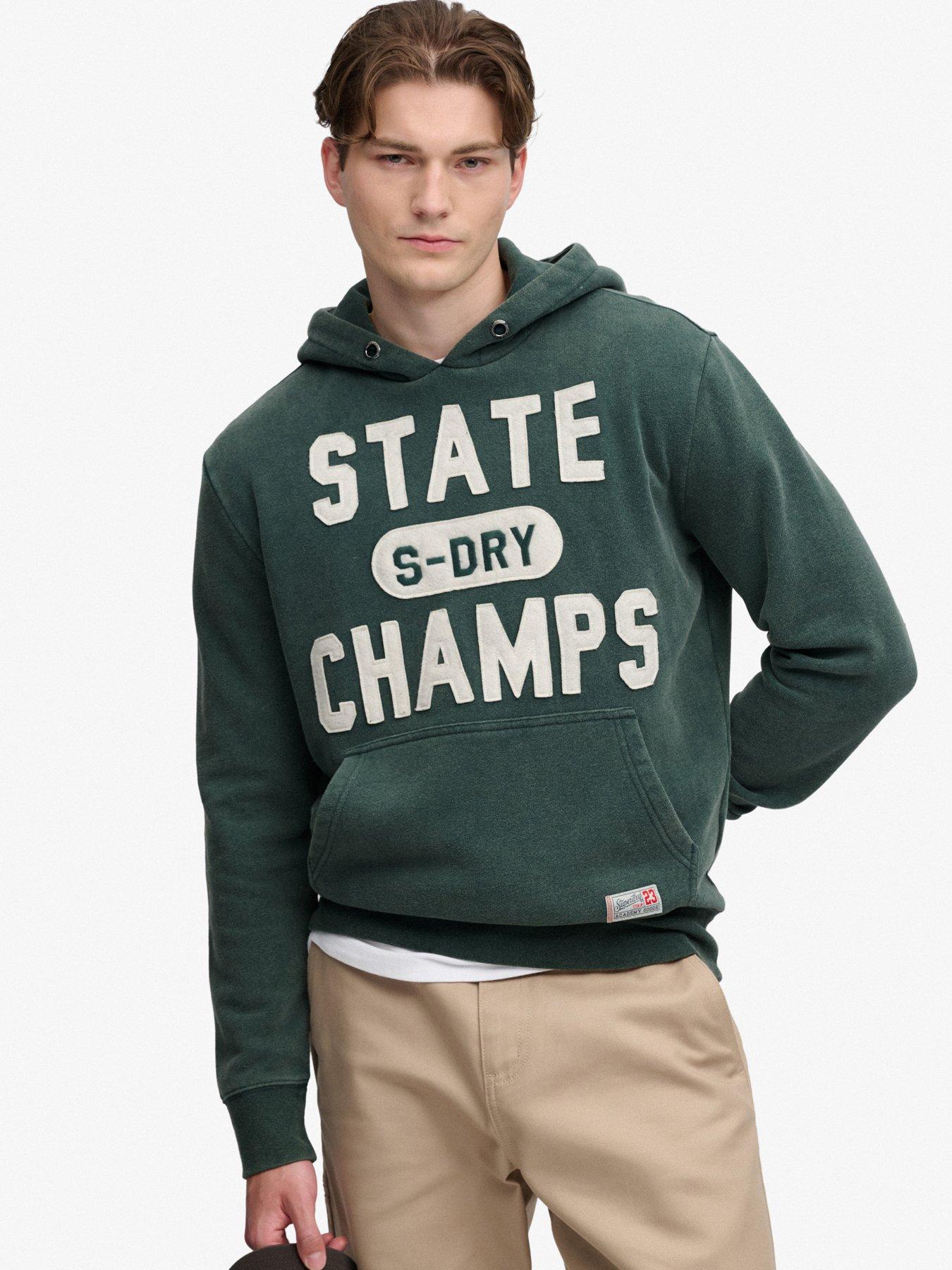 Superdry Vert Hooded Sweatshirt Track - Image 2