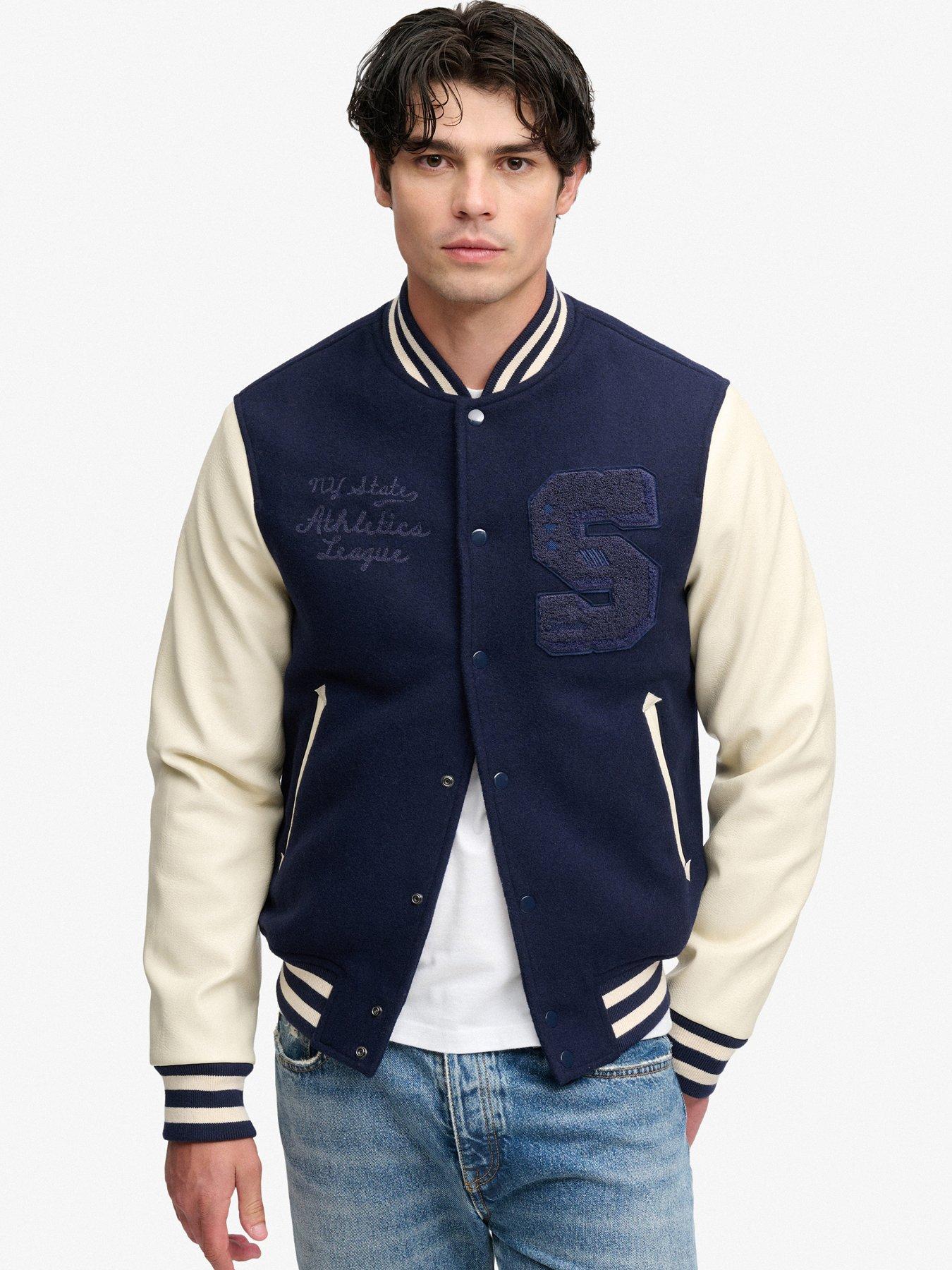 Superdry Bleu Jacket Vintage Varsity - Image 2
