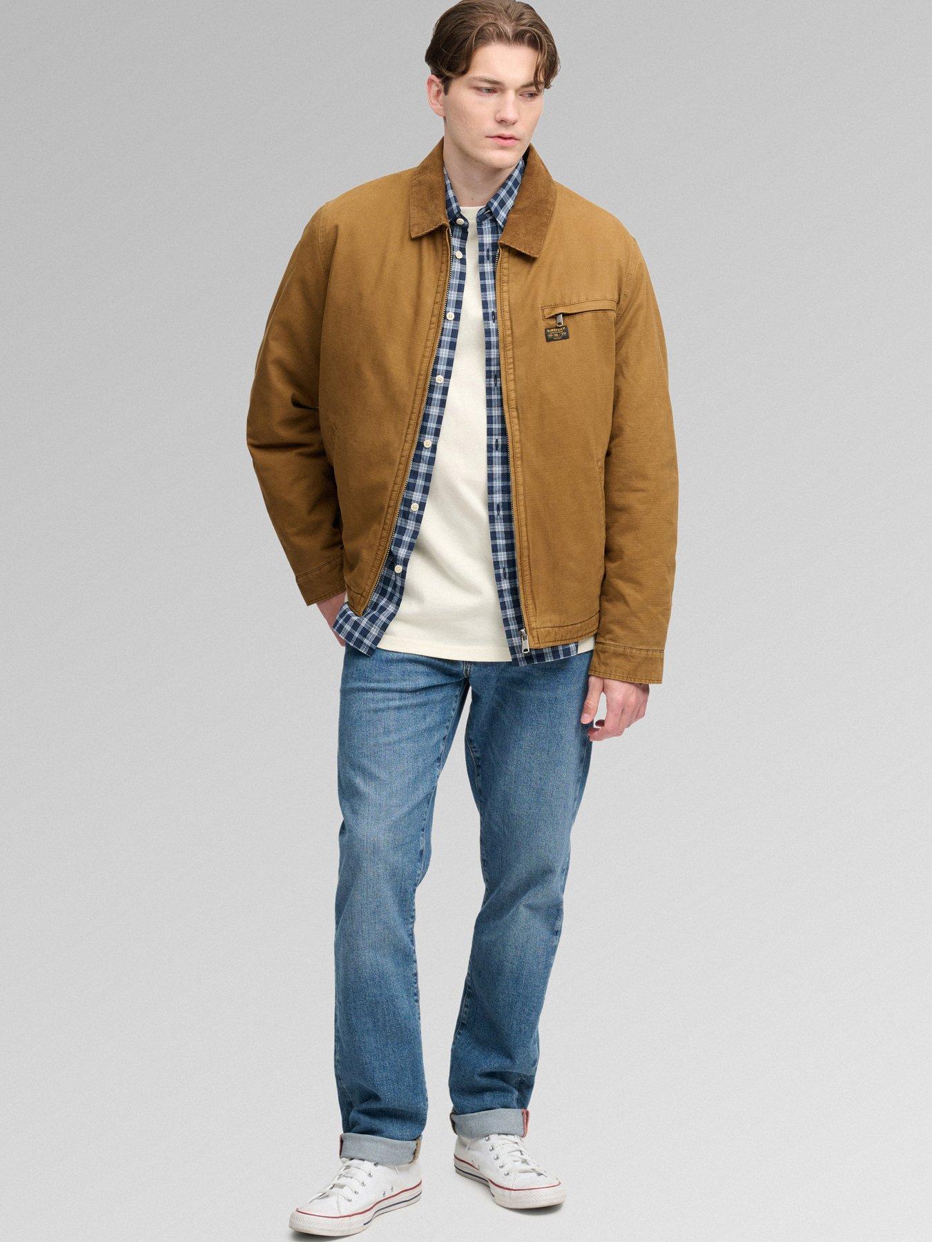 Image 3 of 5 of Superdry Superdry Workwear Ranch Jacket - Brown