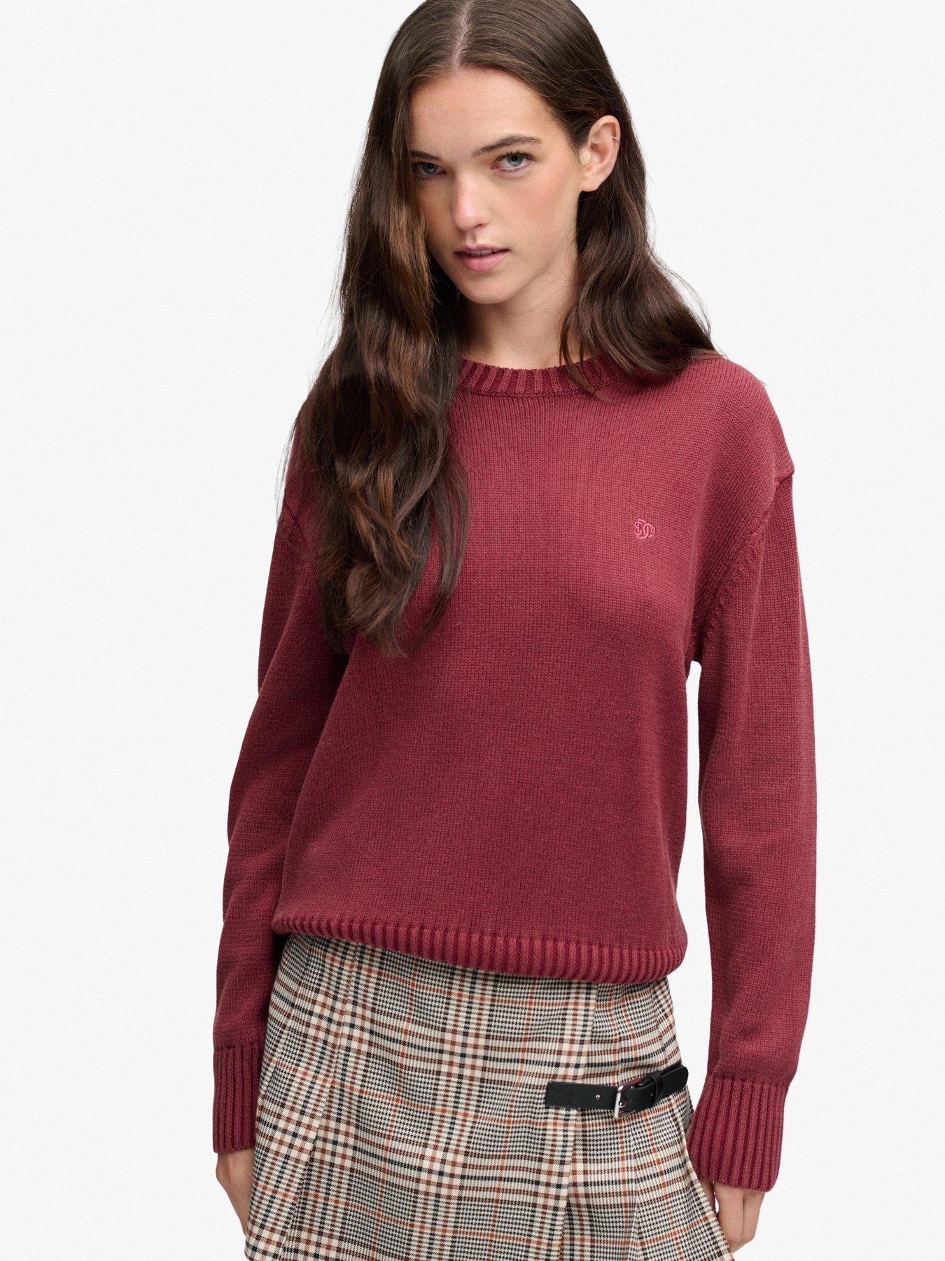 Superdry Women's Rouge Woman Sweater Classic Crew - Image 2
