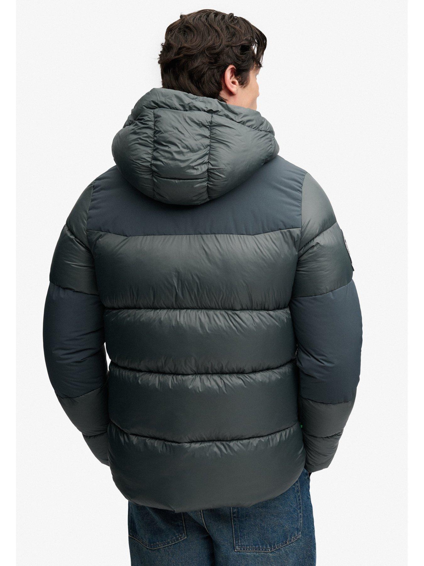 Image 2 of 7 of Superdry Superdry City Baffle Parka - Green