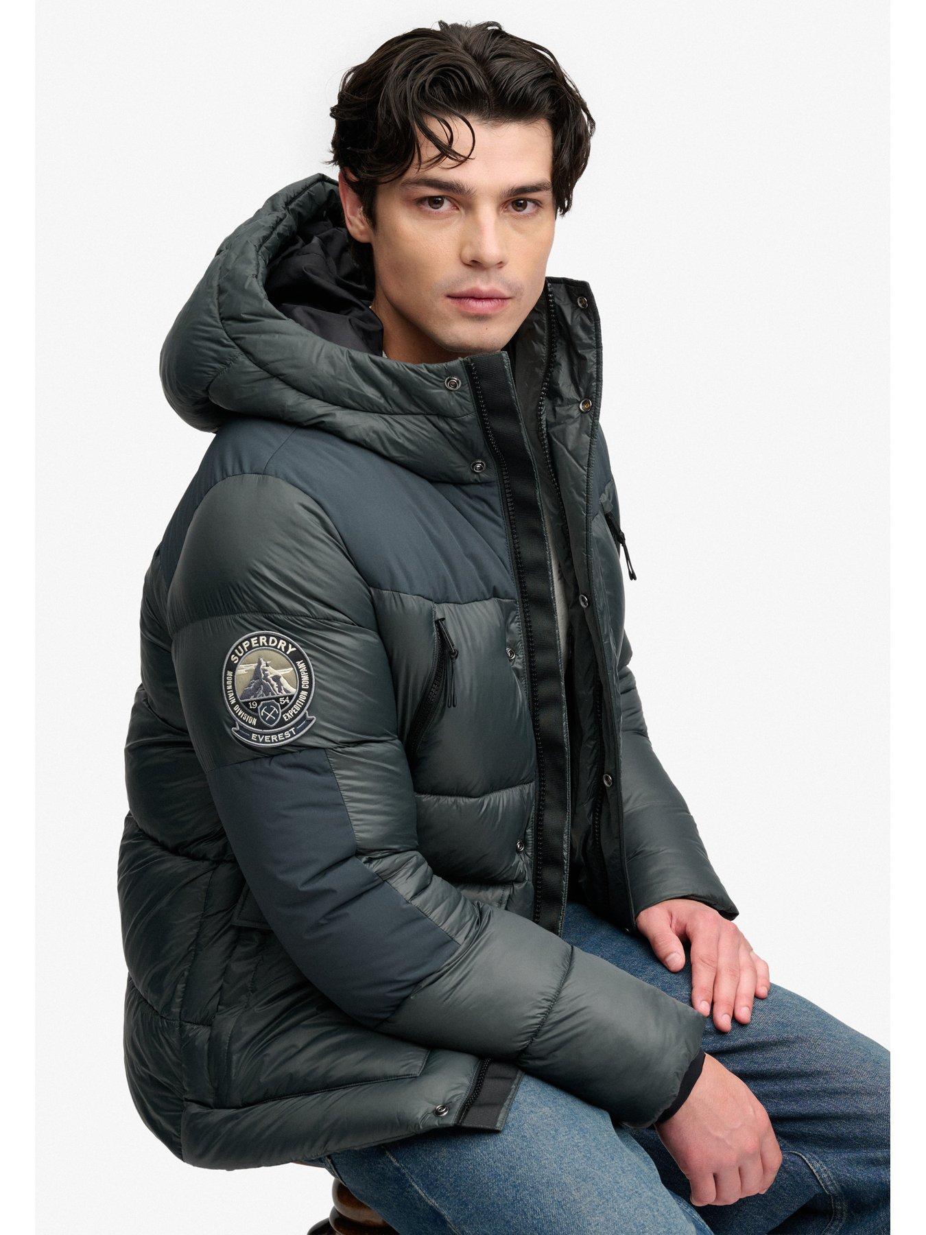 Image 5 of 7 of Superdry Superdry City Baffle Parka - Green