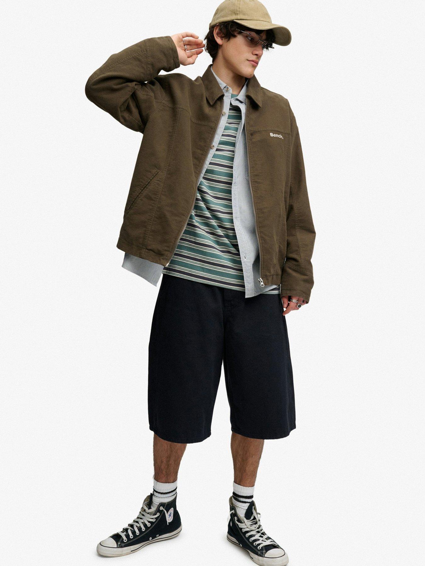 Image 3 of 5 of Superdry Mens Moleskin Lined Full-Zip Ranch Jacket - Brown