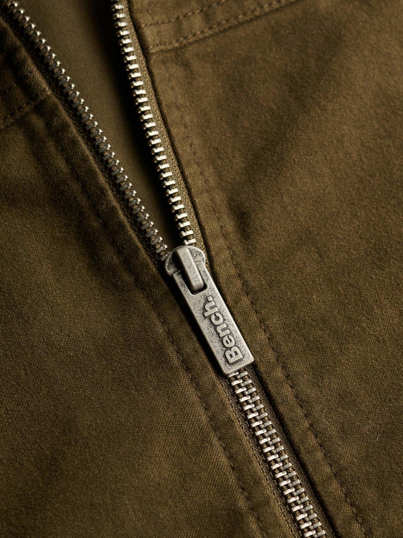 Image 5 of 5 of Superdry Mens Moleskin Lined Full-Zip Ranch Jacket - Brown