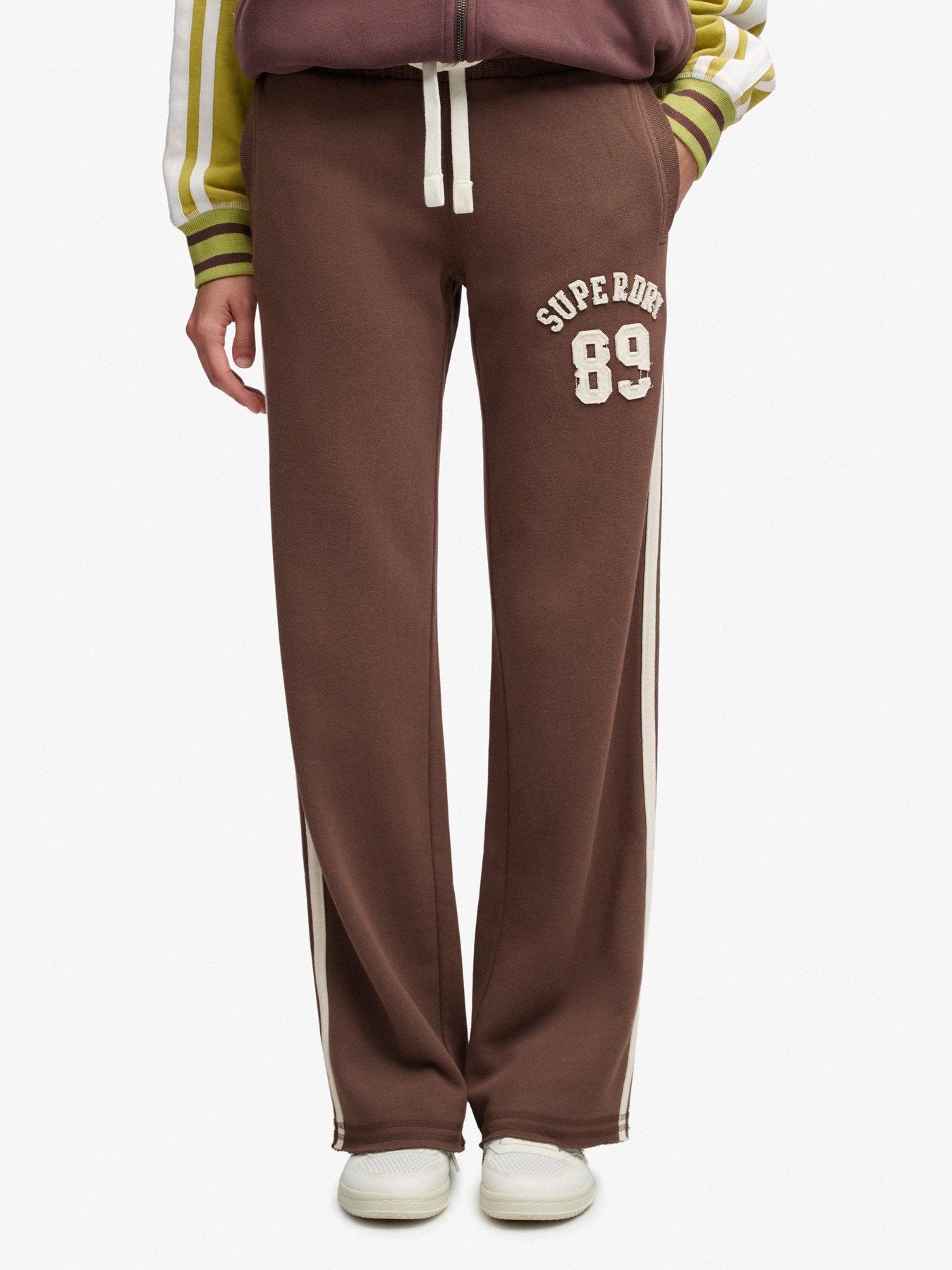 Superdry Women's Marron Joggers Athletic Essentials - Image 2