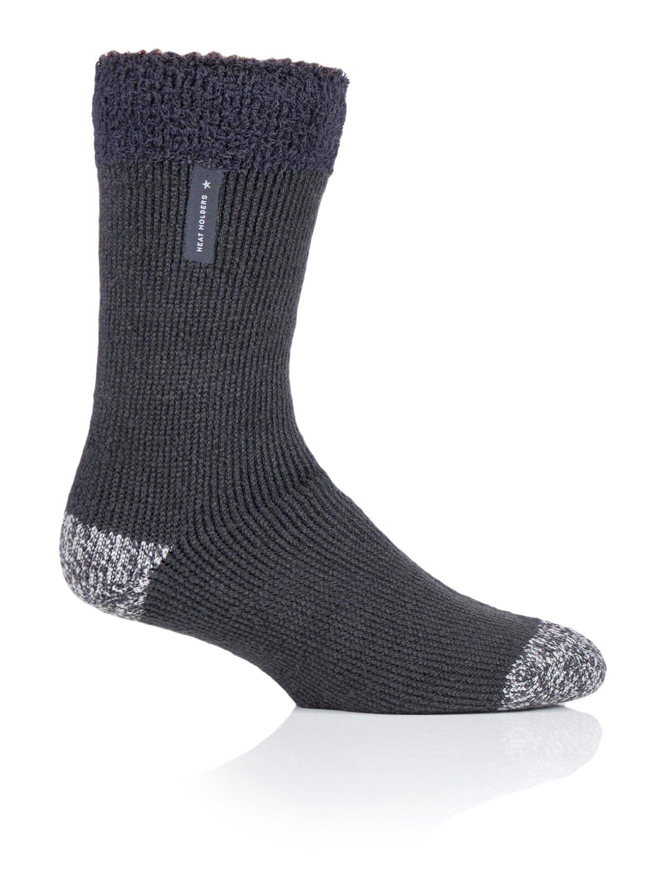 Image 1 of 3 of Heat Holders Mens Lumi Brushed Lined Sleep Socks - Multi